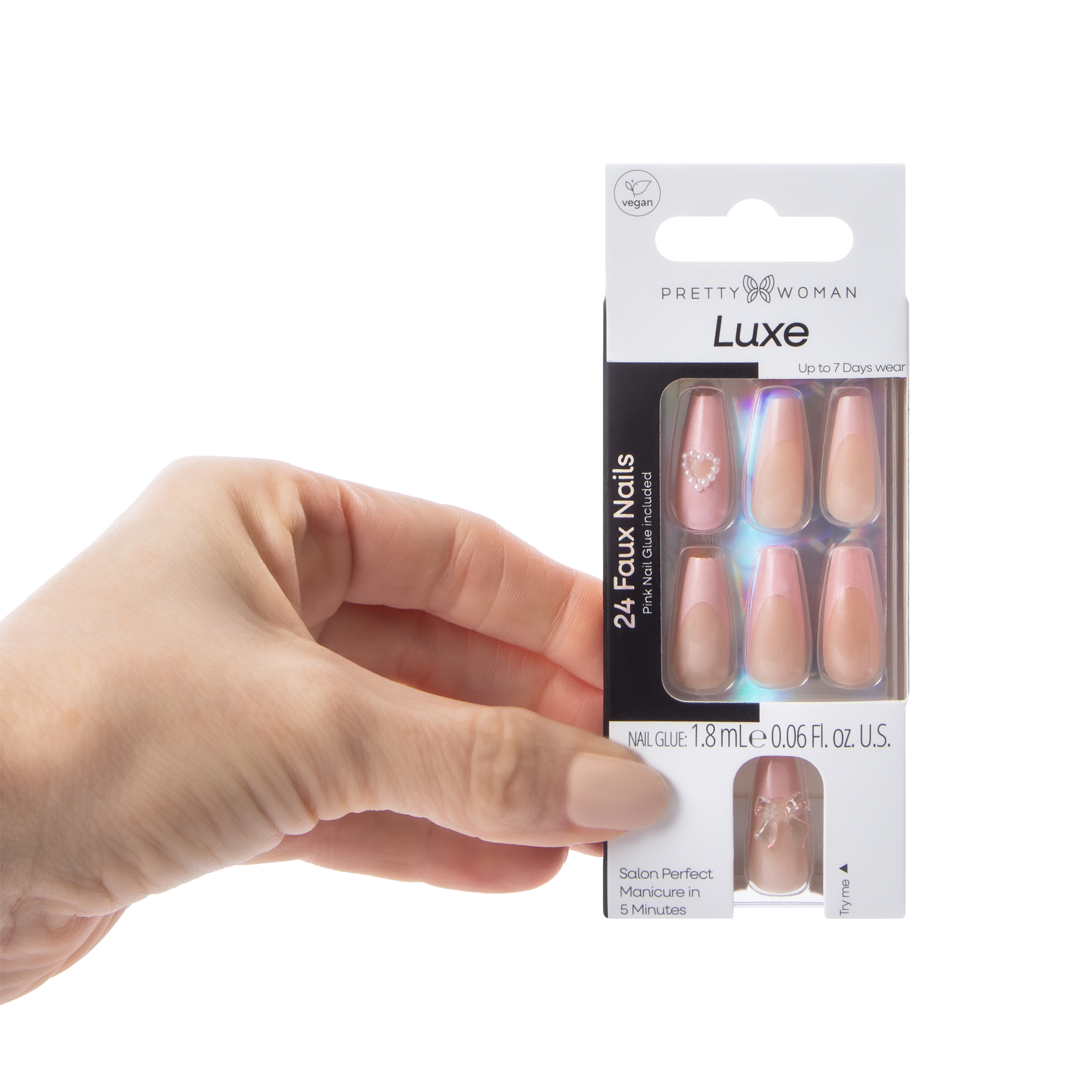 Pretty Woman Luxe Faux Nails Set 24-Count