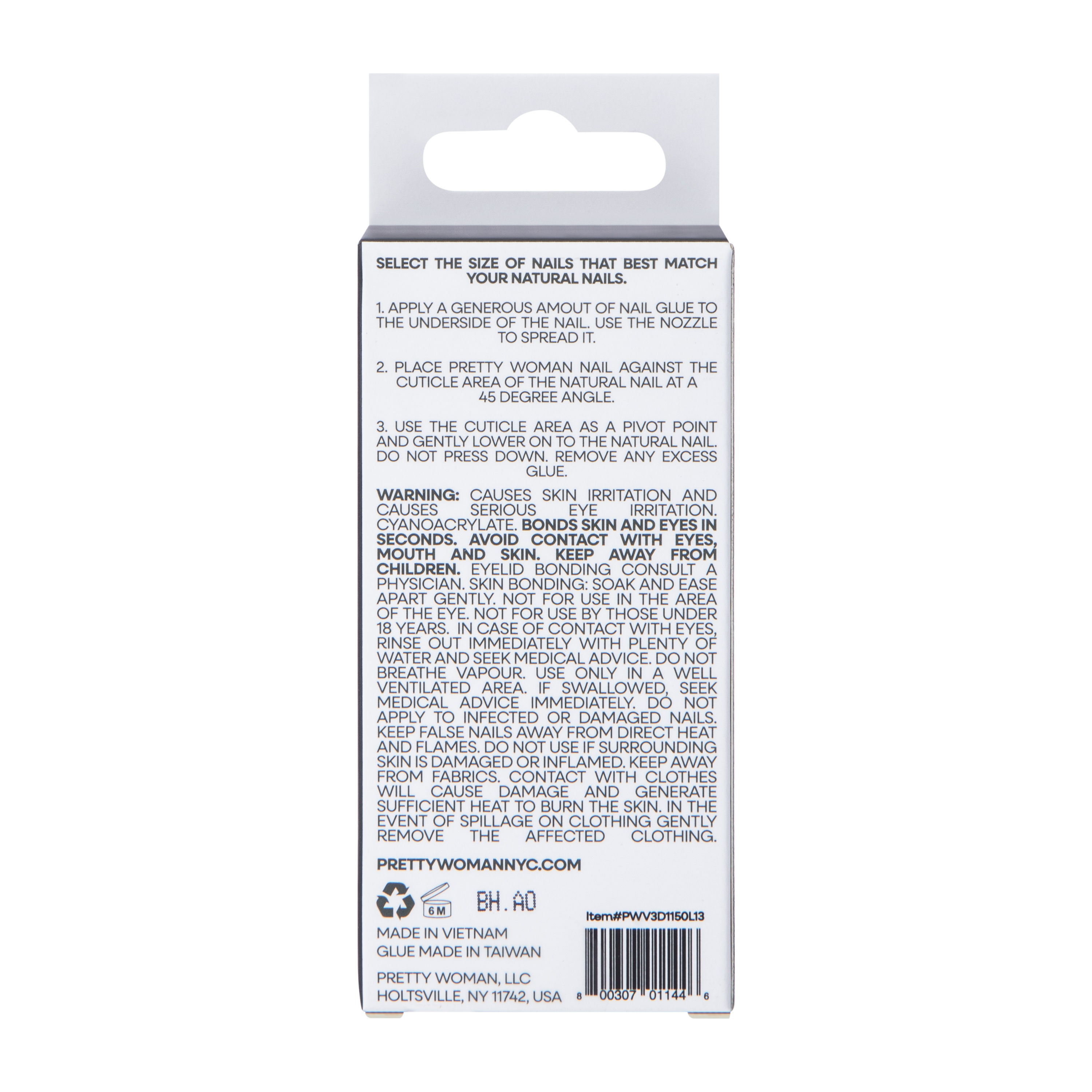 Pretty Woman Luxe Faux Nails Set 24-Count