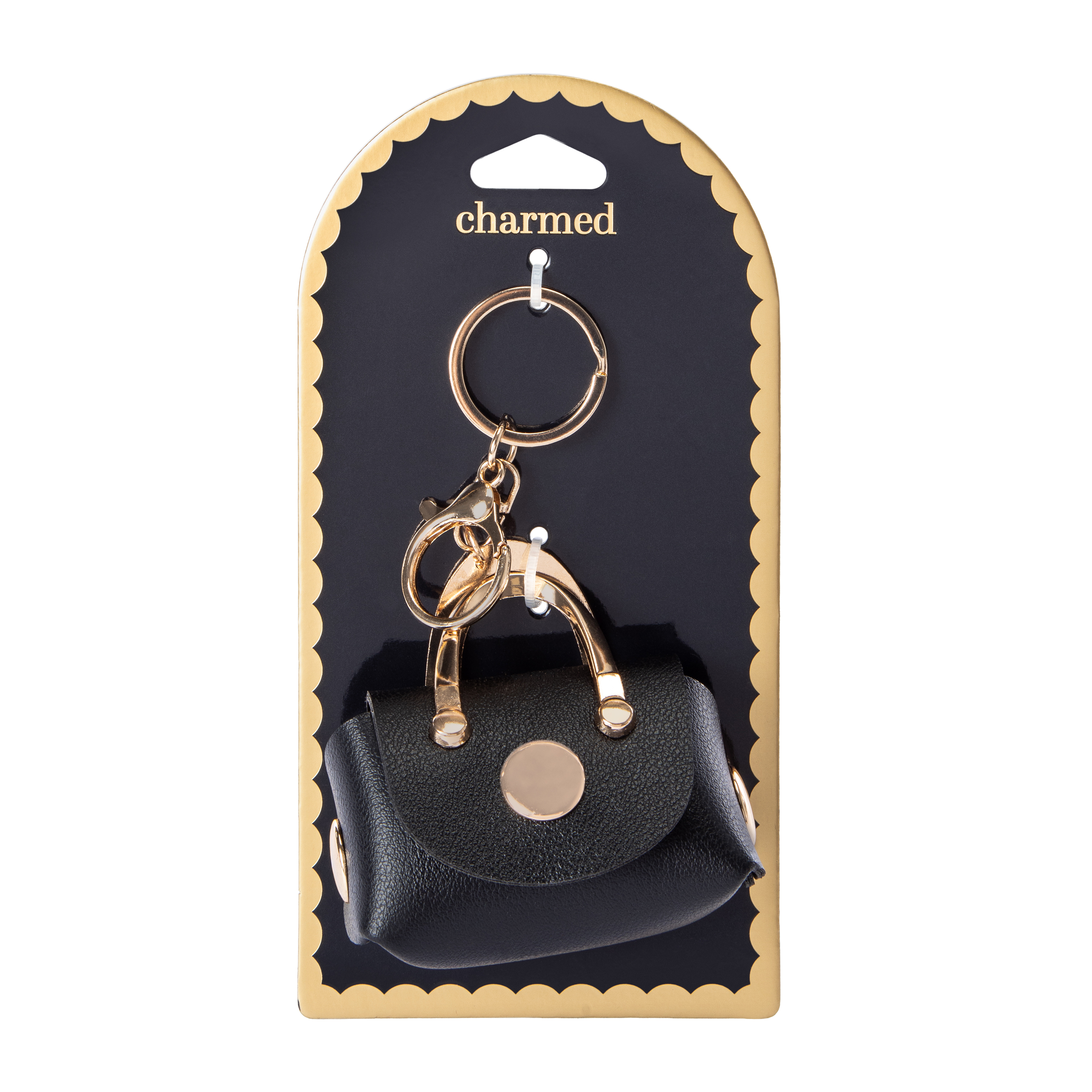 Mini Button Bag Charm