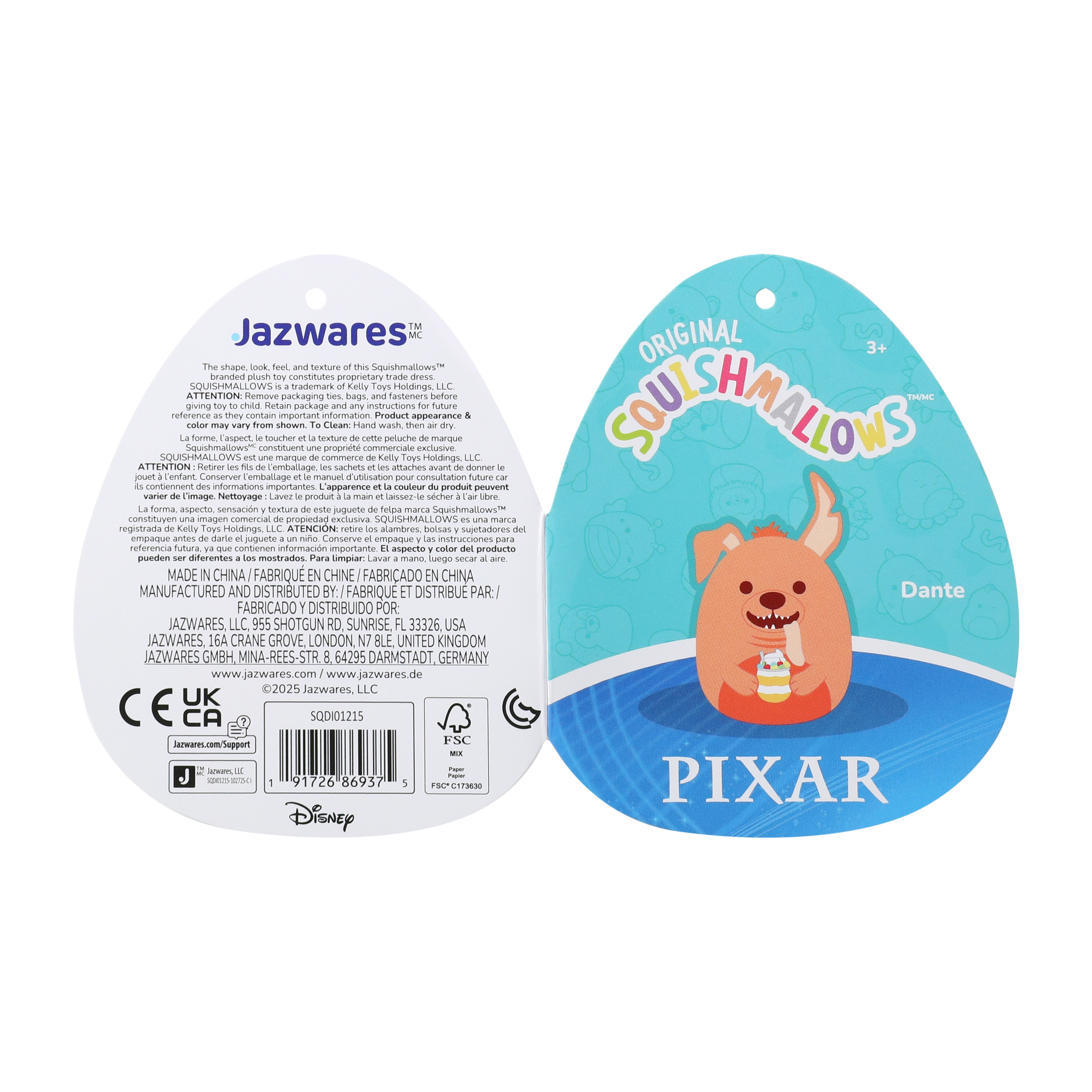 Squishmallows™ Scented Mystery Squad Toy (Styles May Vary)