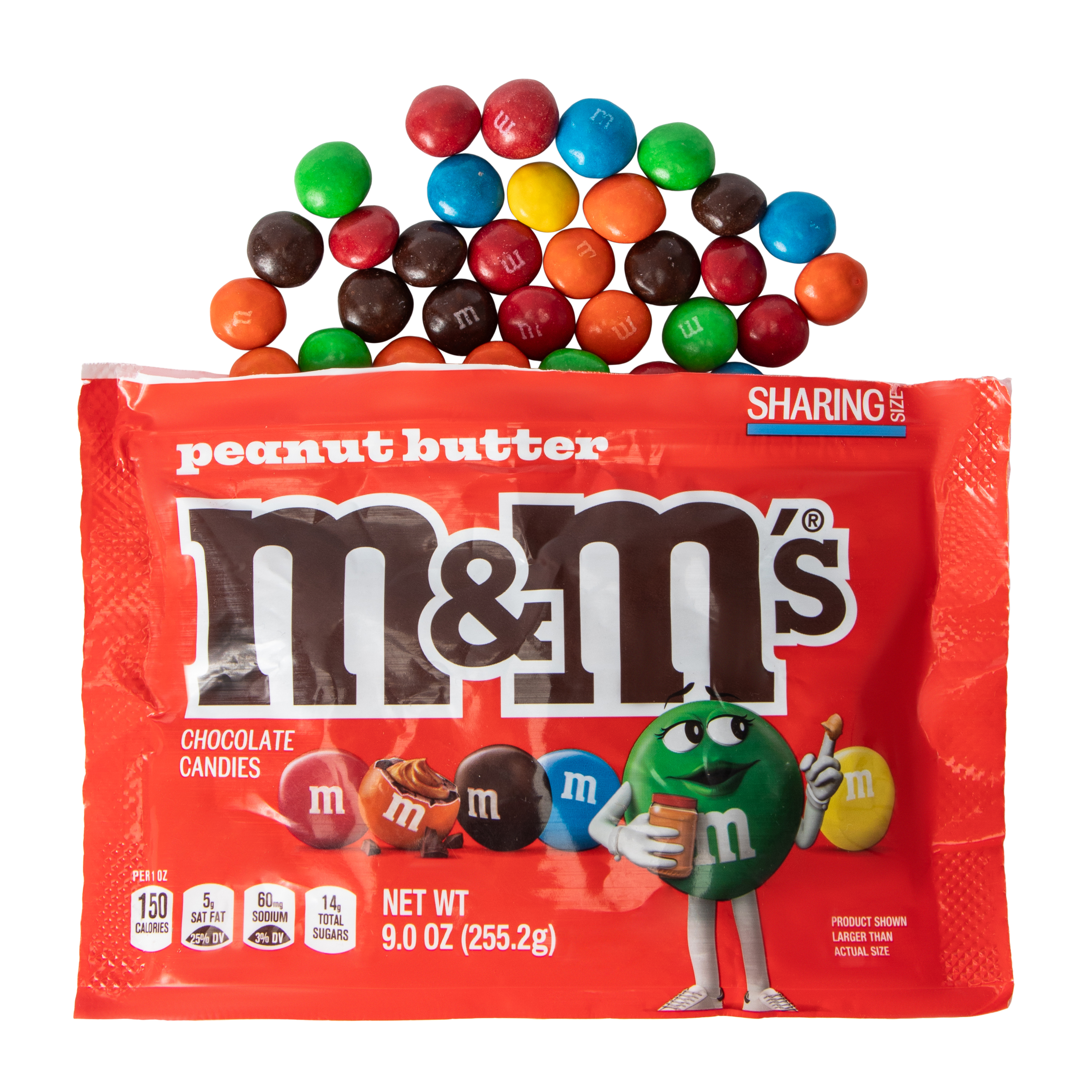 M&M's® Peanut Butter Sharing Size Chocolate Candies 9oz