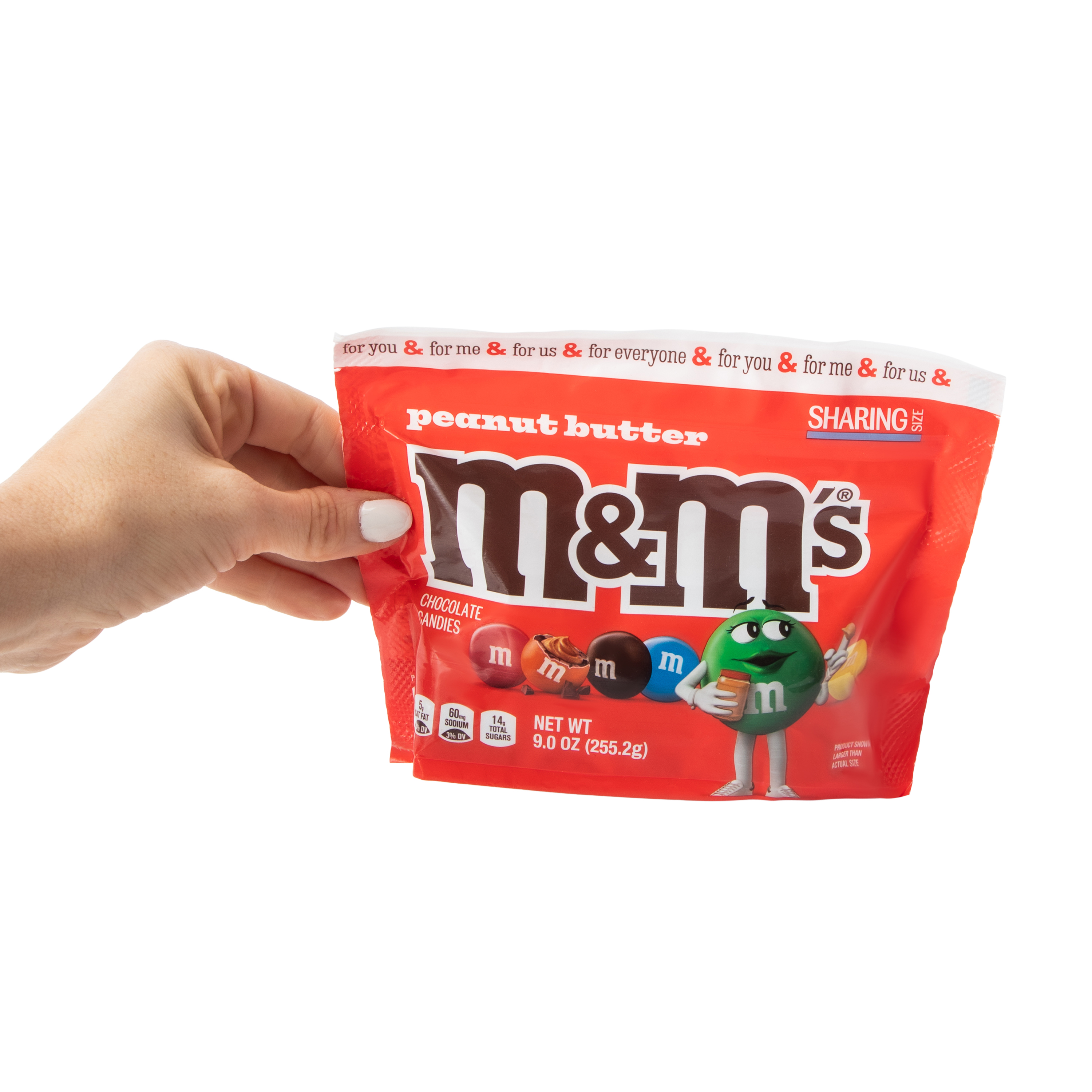 M&M's® Peanut Butter Sharing Size Chocolate Candies 9oz