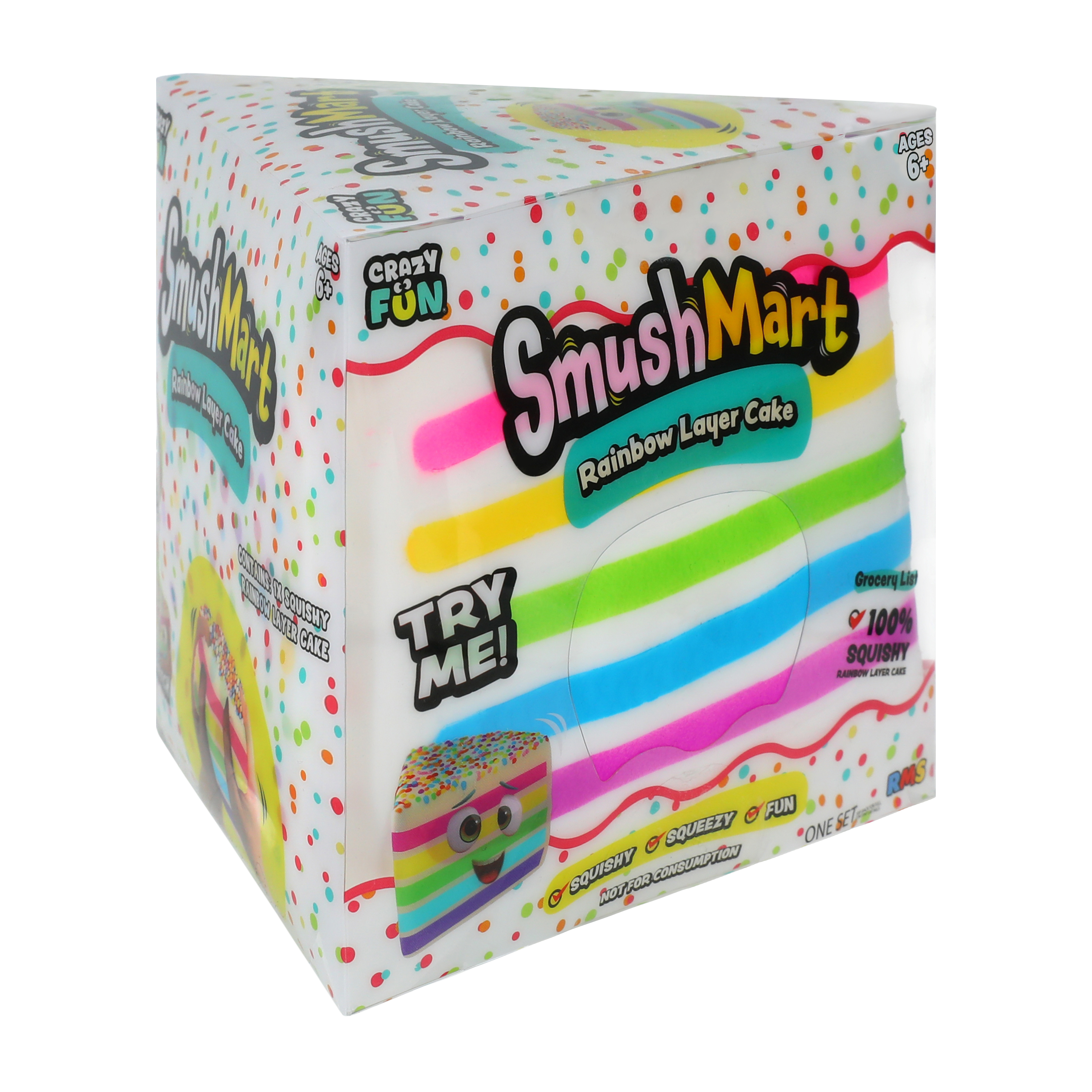 Smush Mart Rainbow Layer Cake