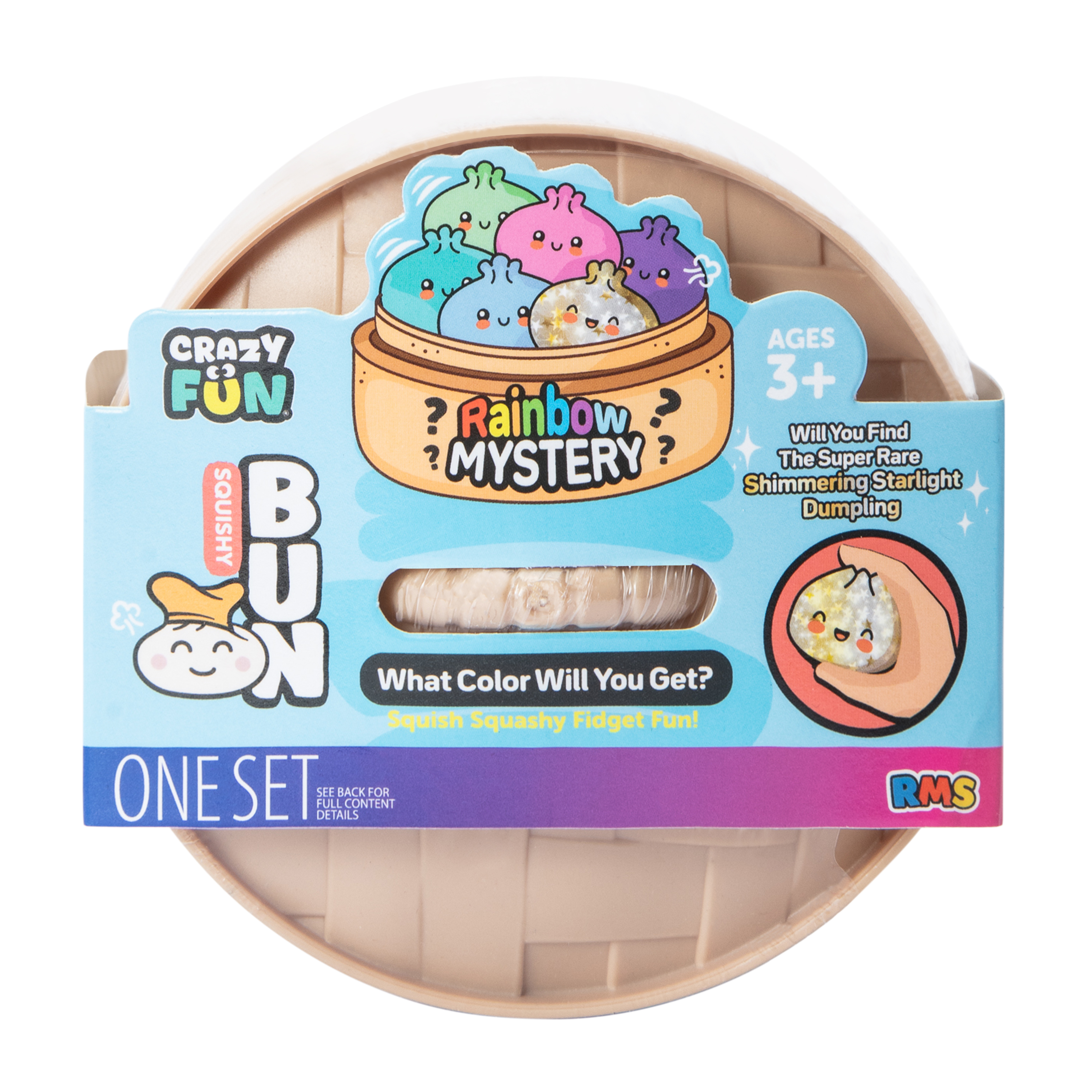 Crazy Fun® Rainbow Mystery Squishy Dumpling Set