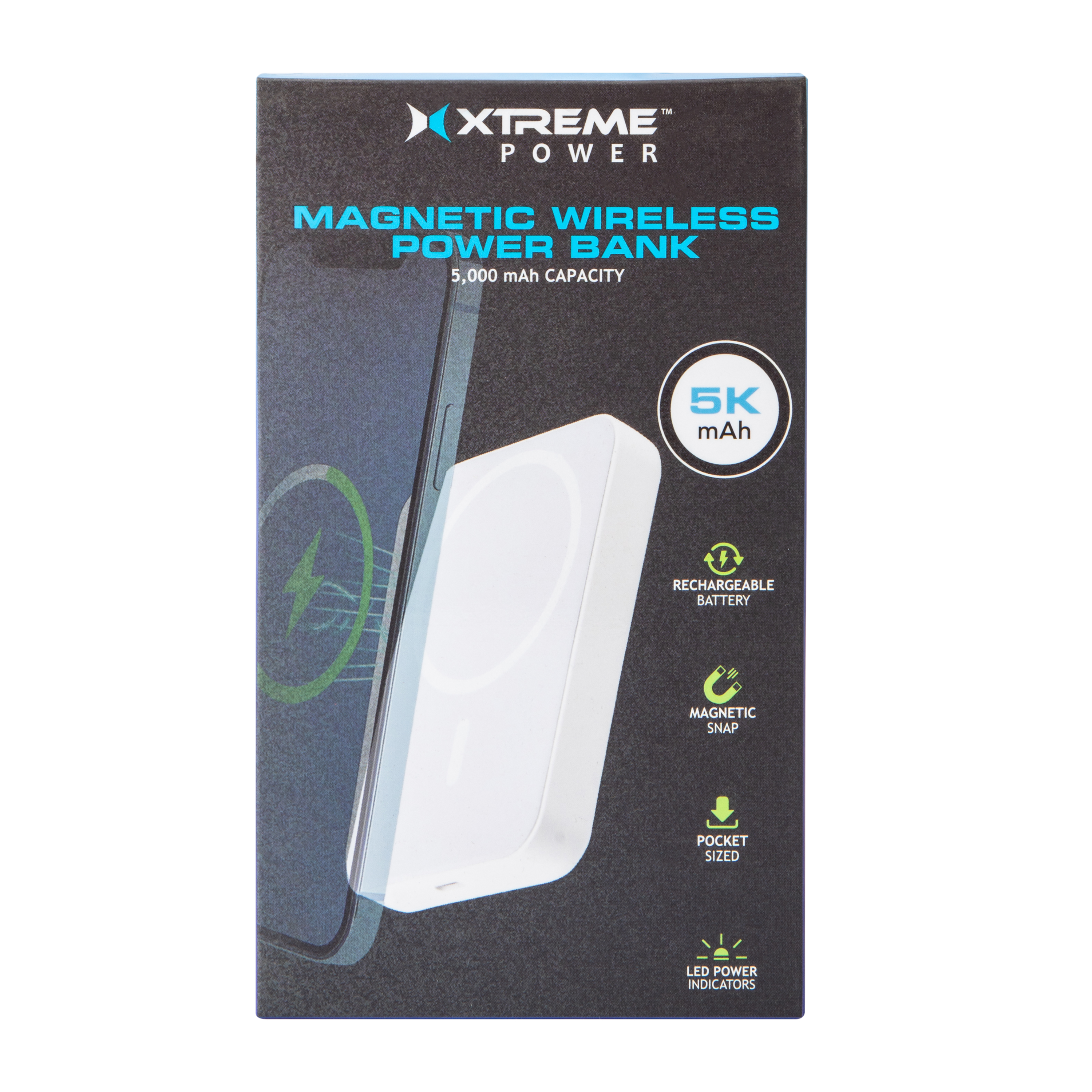 Magnetic Wireless Power Bank 5000mAh