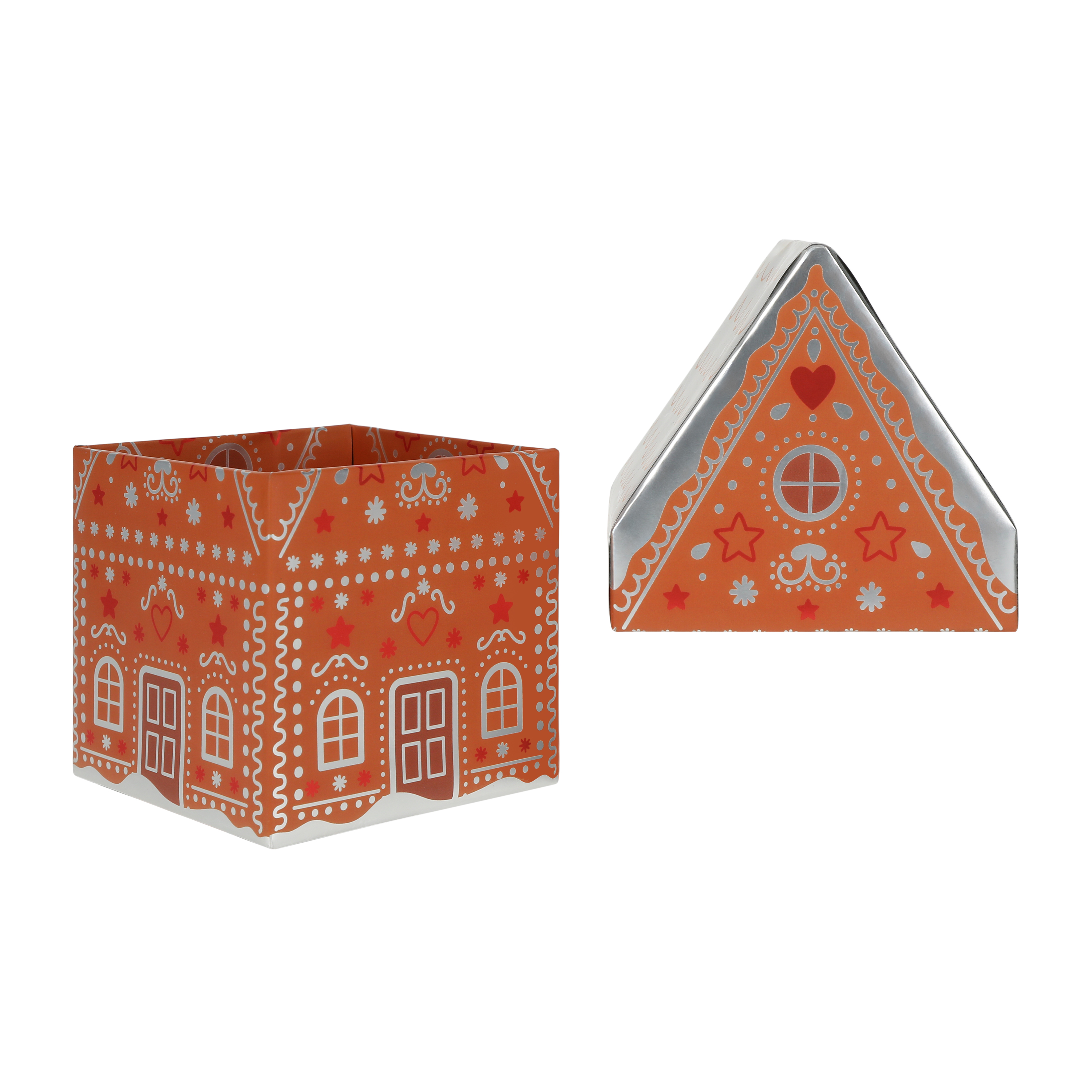 Christmas Gingerbread House Box