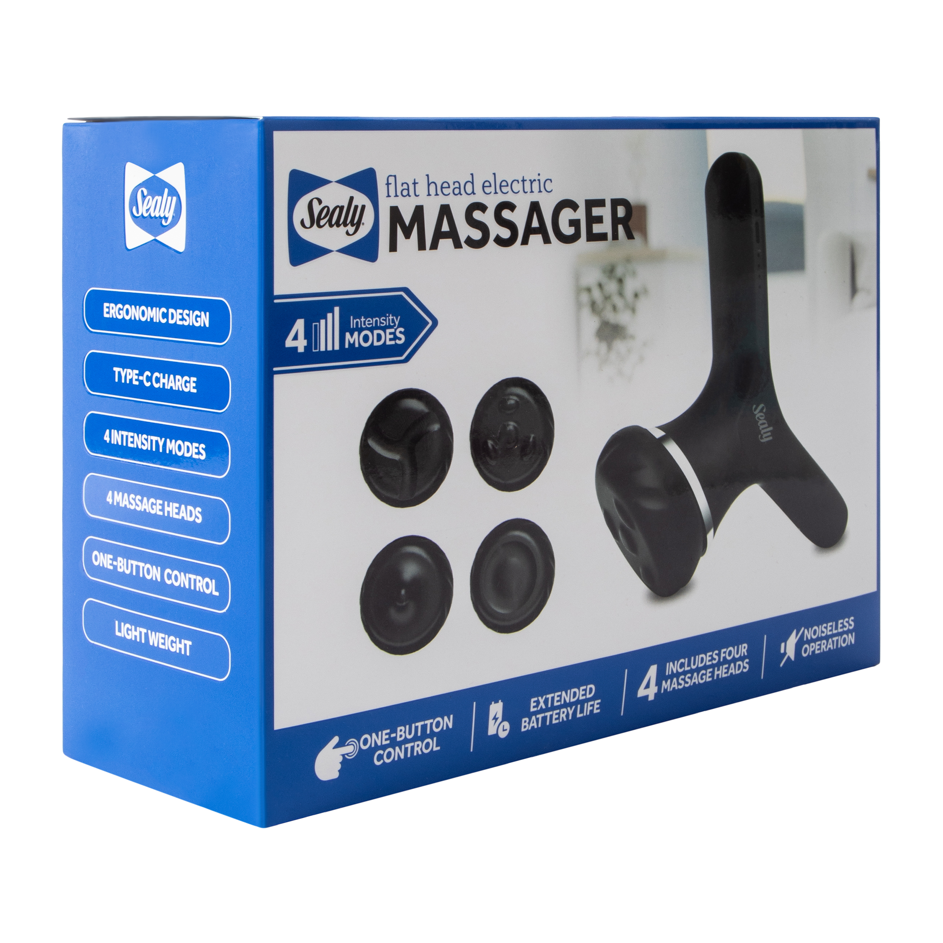 Sealy® Flat Head Electric Massager