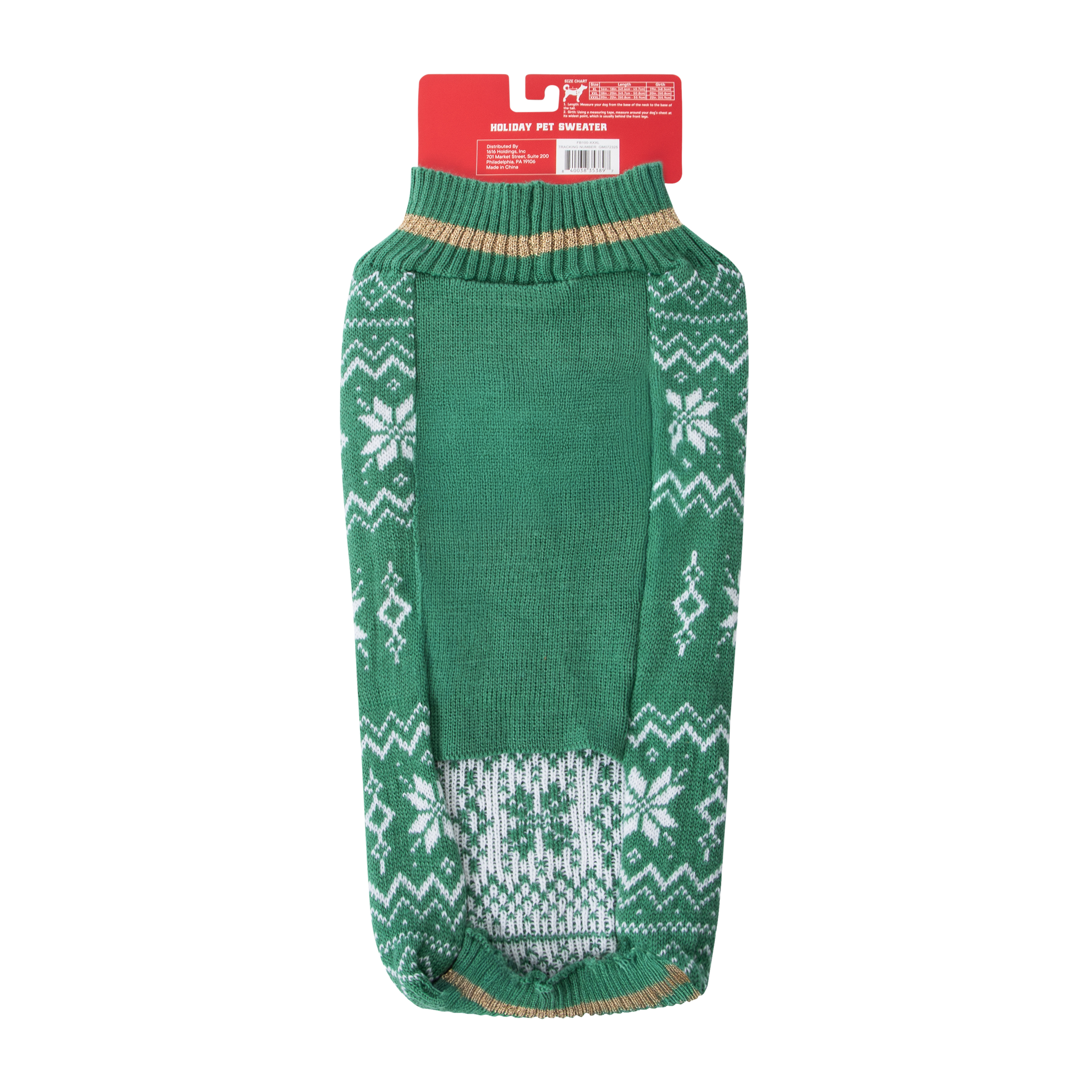 Christmas Holiday Pet Sweater