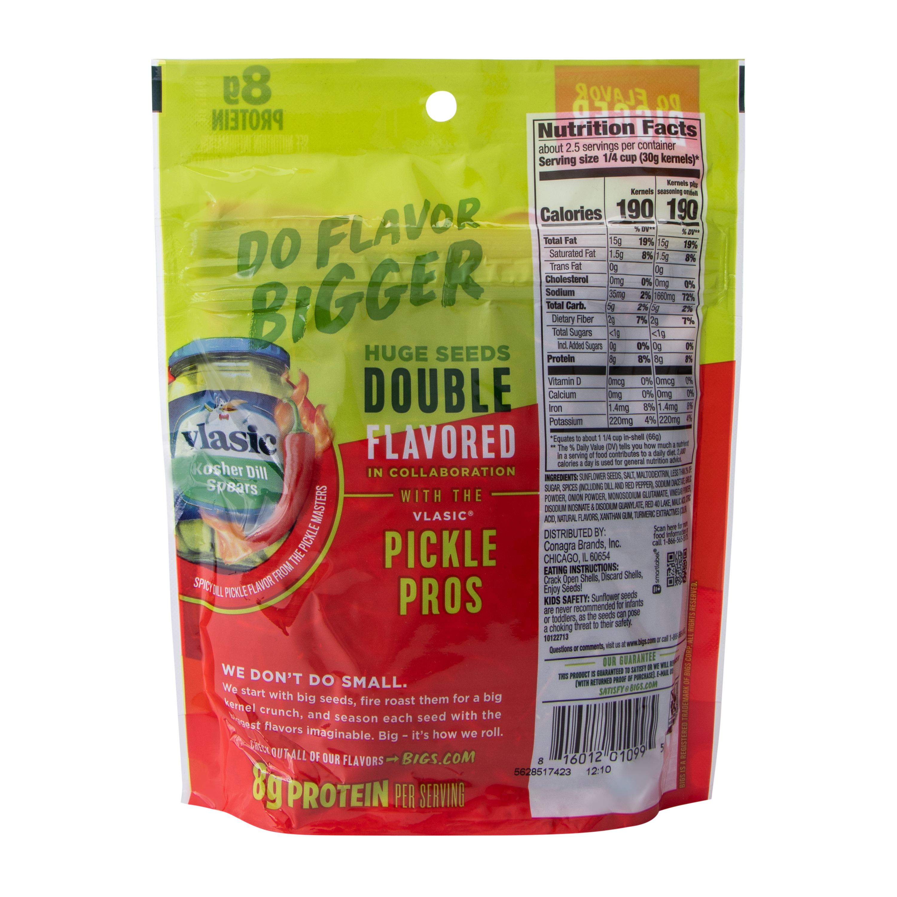 Bigs® Spicy Dill Pickle Sunflower Seeds 5.35oz