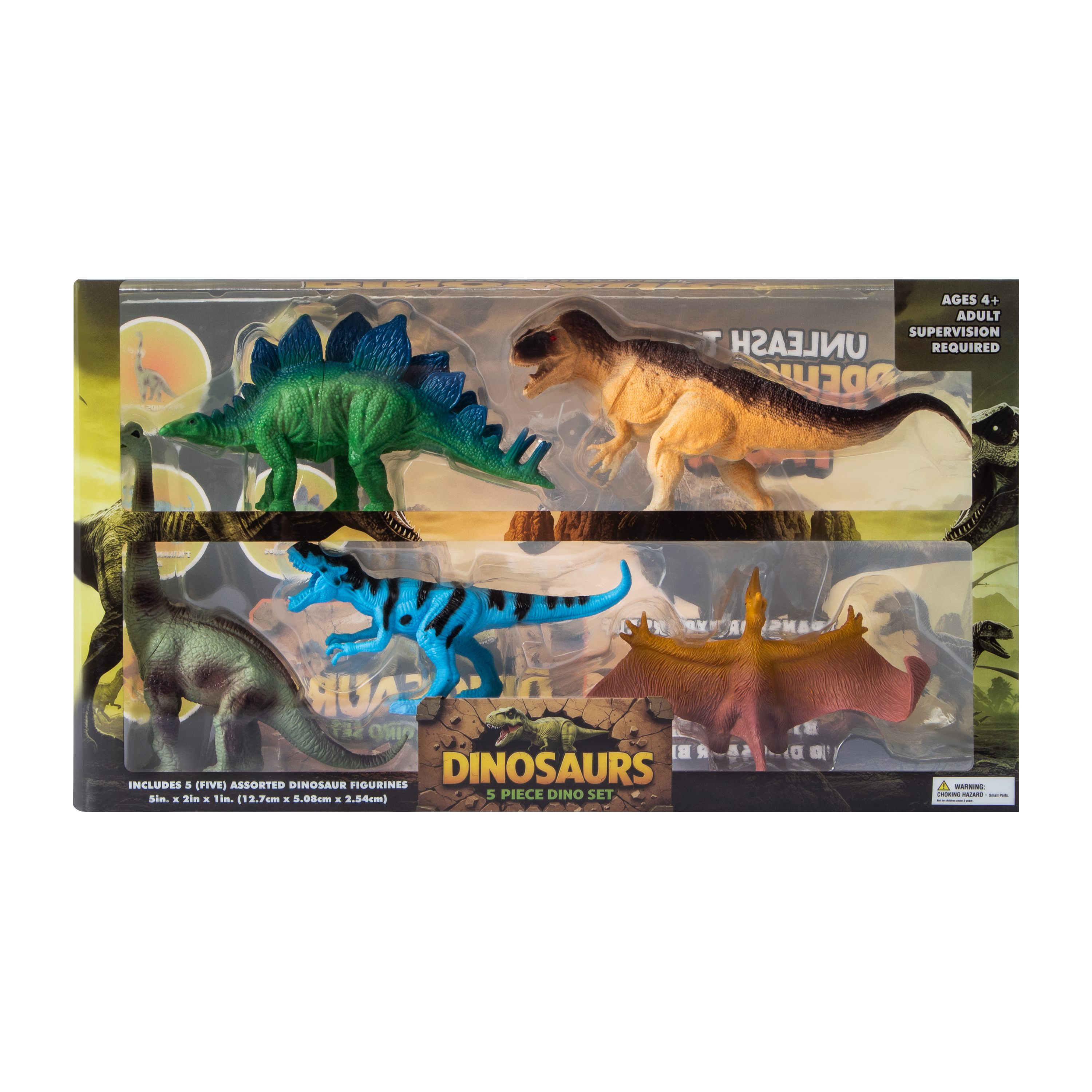 Dinosaurs Set 5-Pack (Styles May Vary)