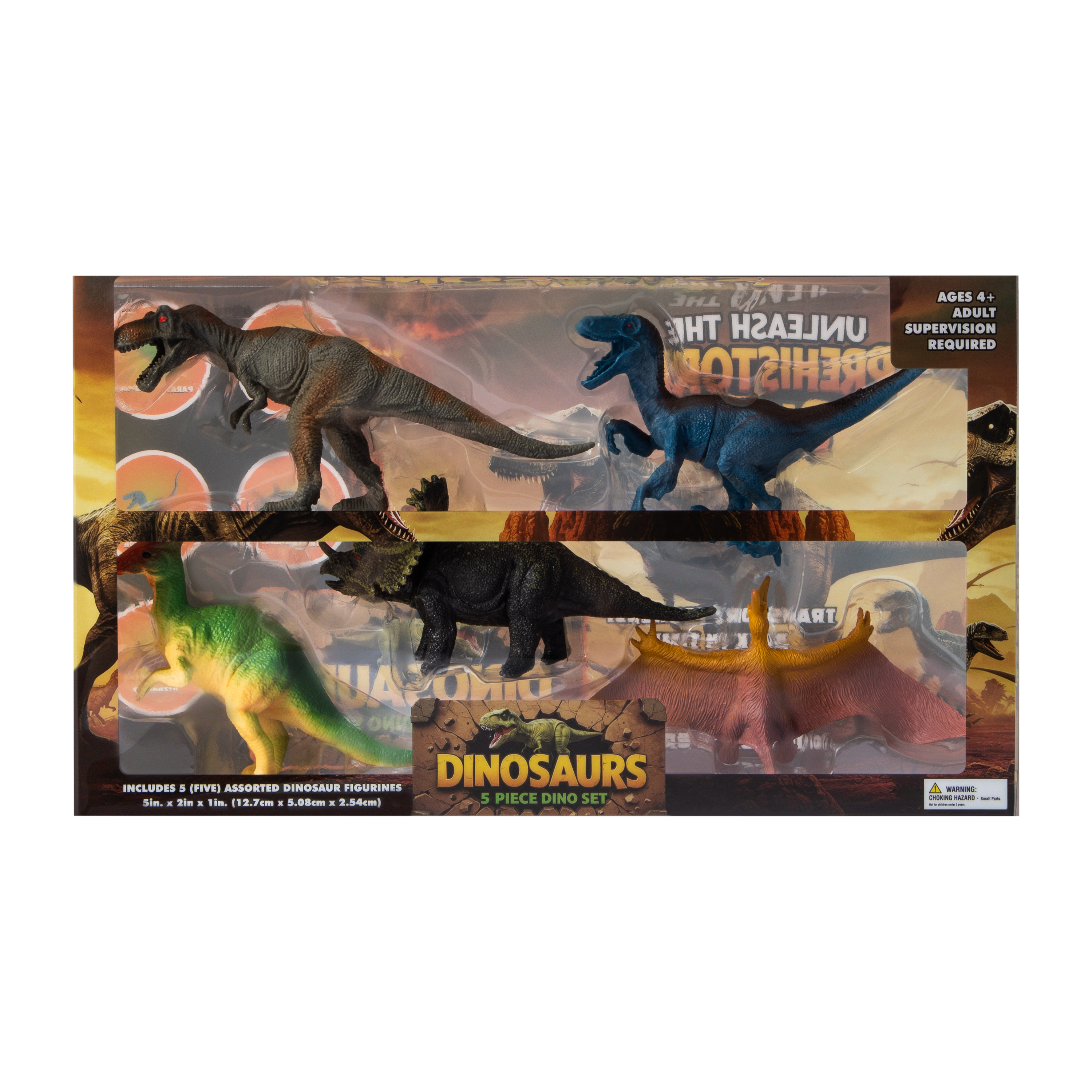 Dinosaurs Set 5-Pack (Styles May Vary)