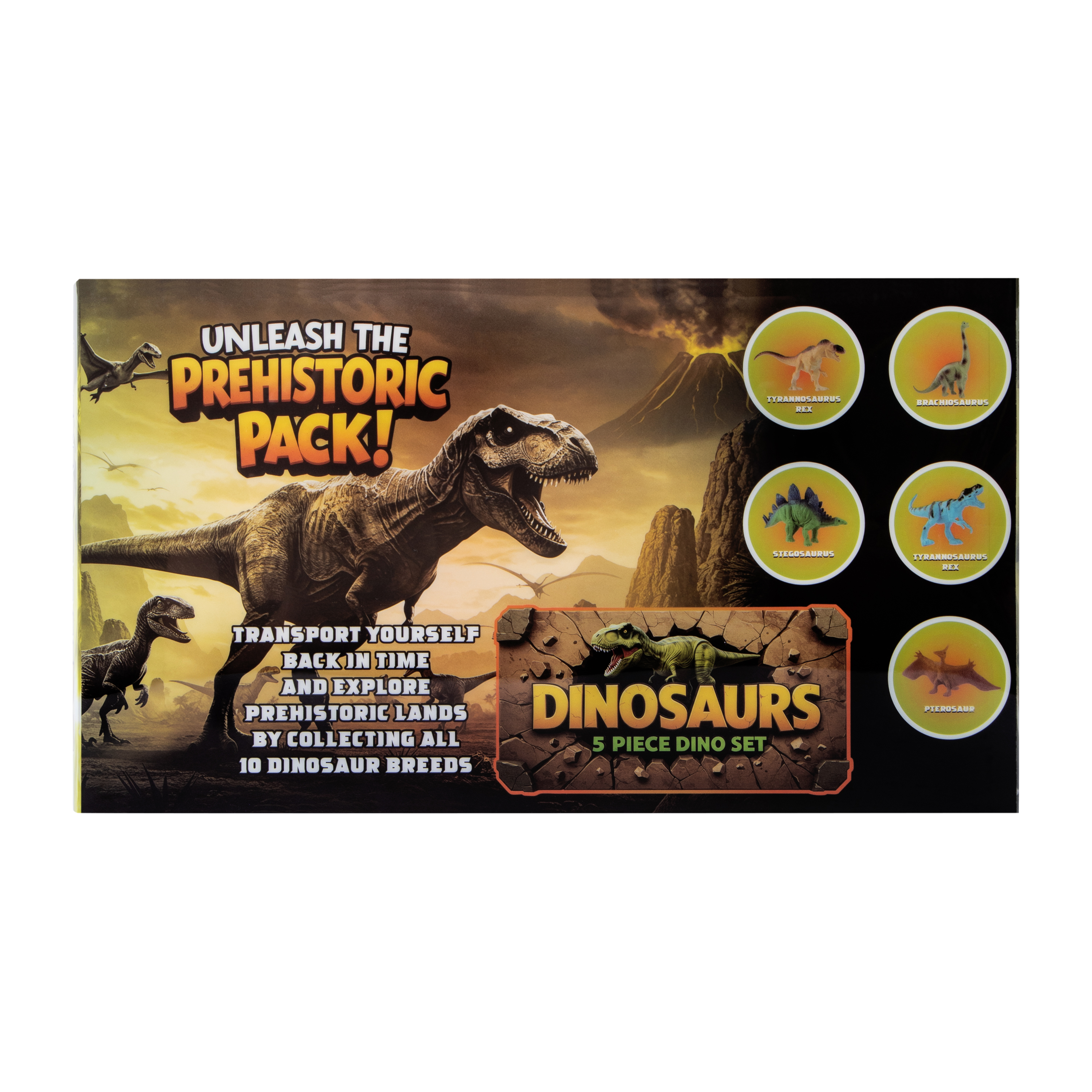 Dinosaurs Set 5-Pack (Styles May Vary)