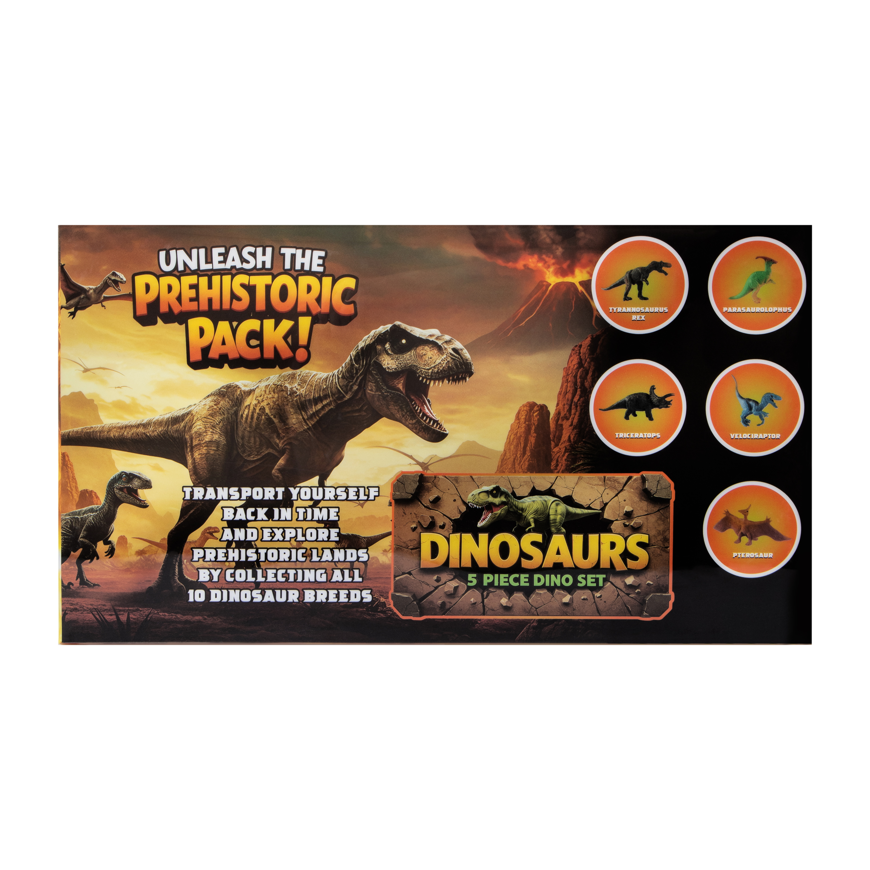 Dinosaurs Set 5-Pack (Styles May Vary)