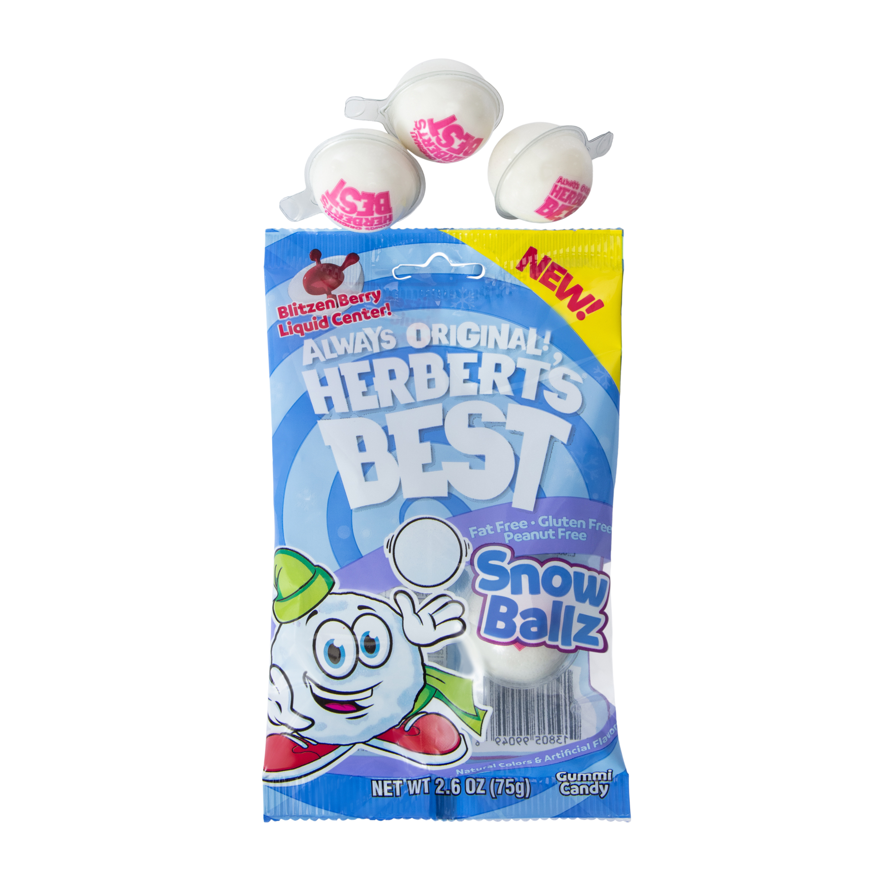 Herbert's® Snowballz Gummi Candy 2.8oz