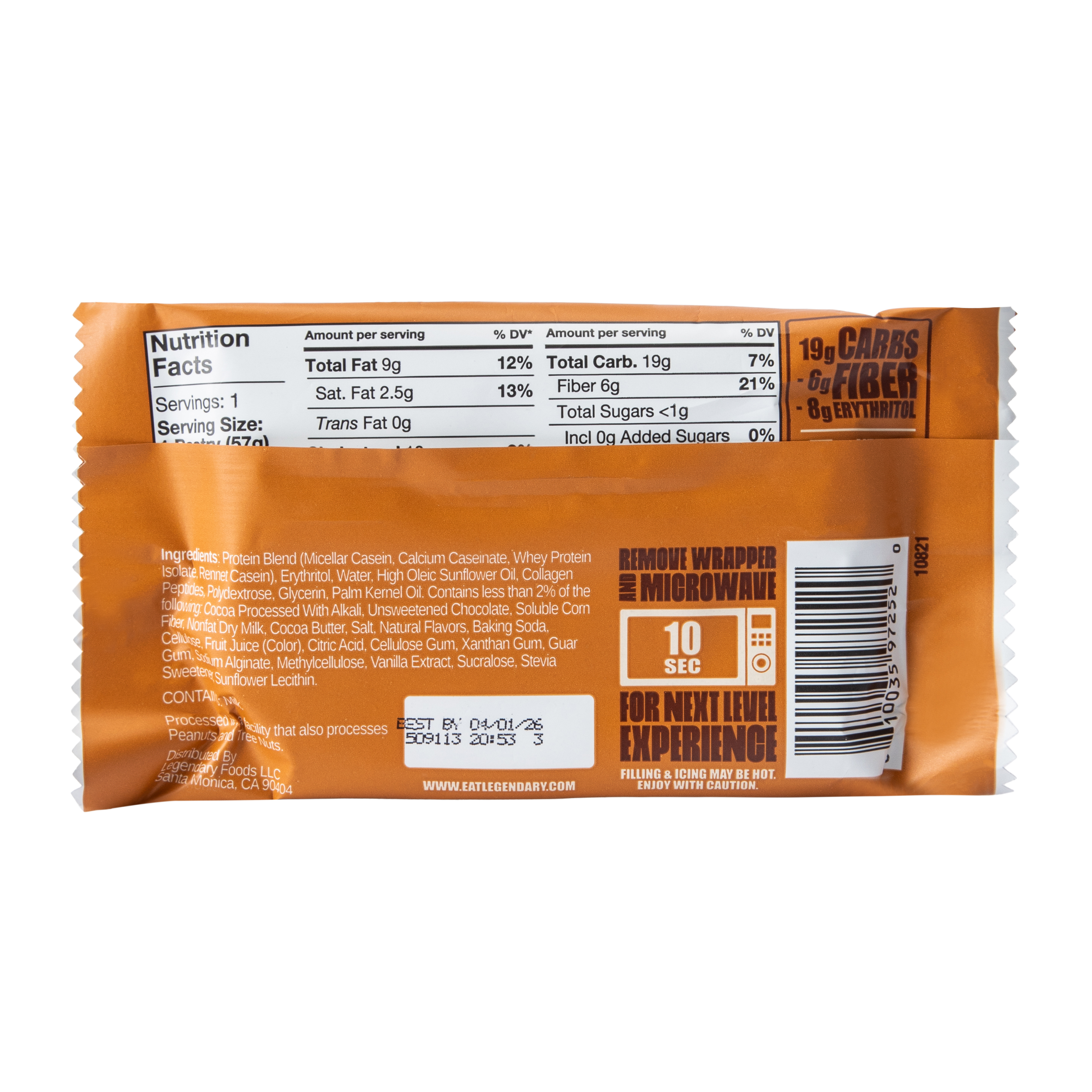 Legendary Foods™ S'mores Flavored Protein Pastry 2.2oz