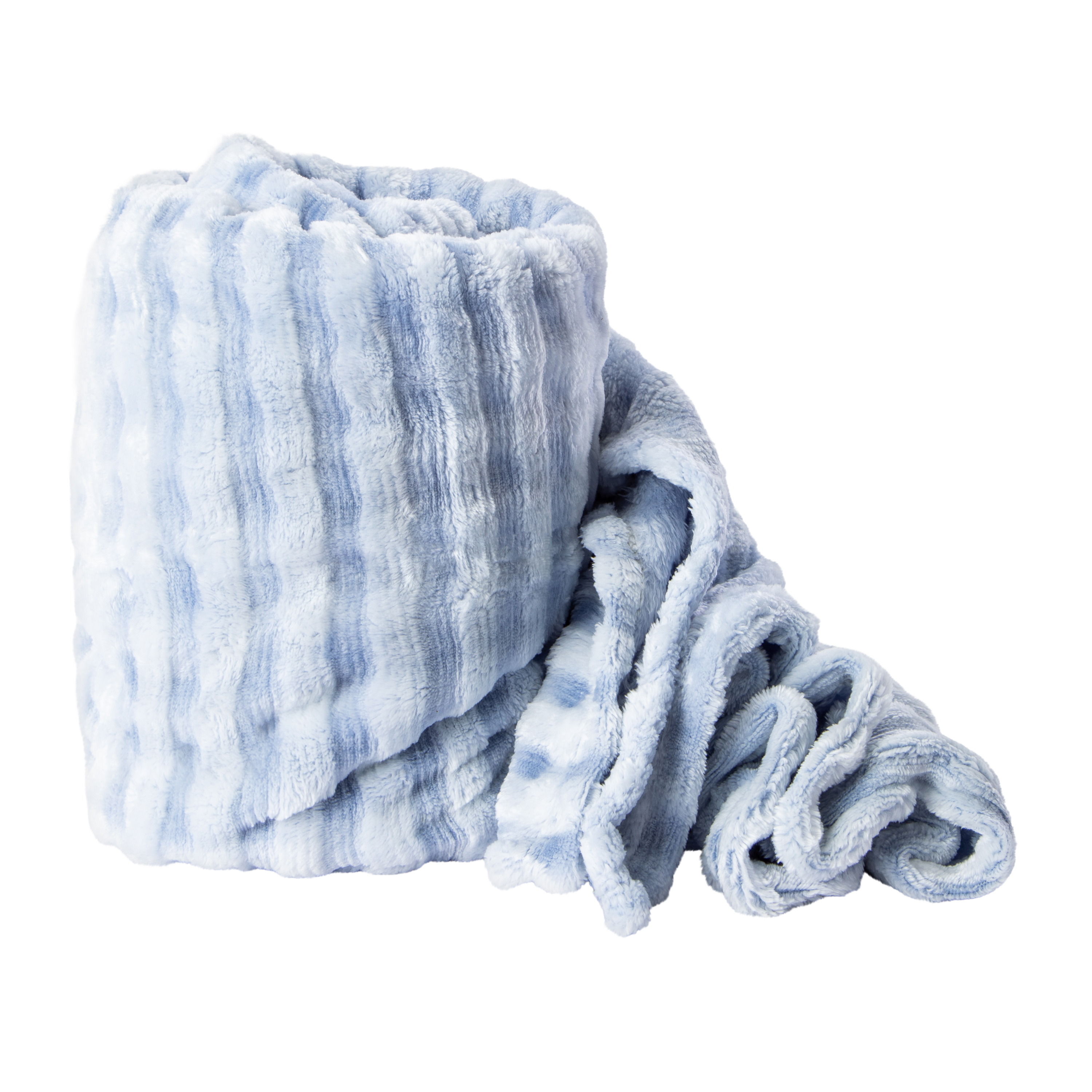 Luxe Collection Ripple Fur Throw 50inx60in