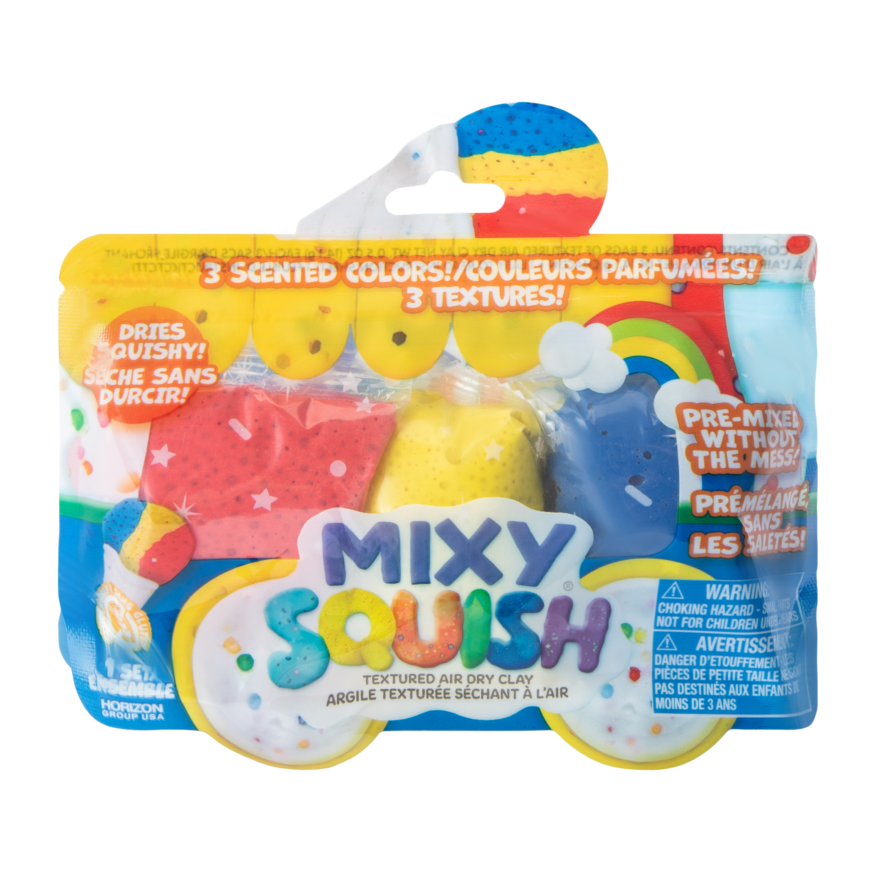 Mixy Squish® Textured Air Dry Clay Set