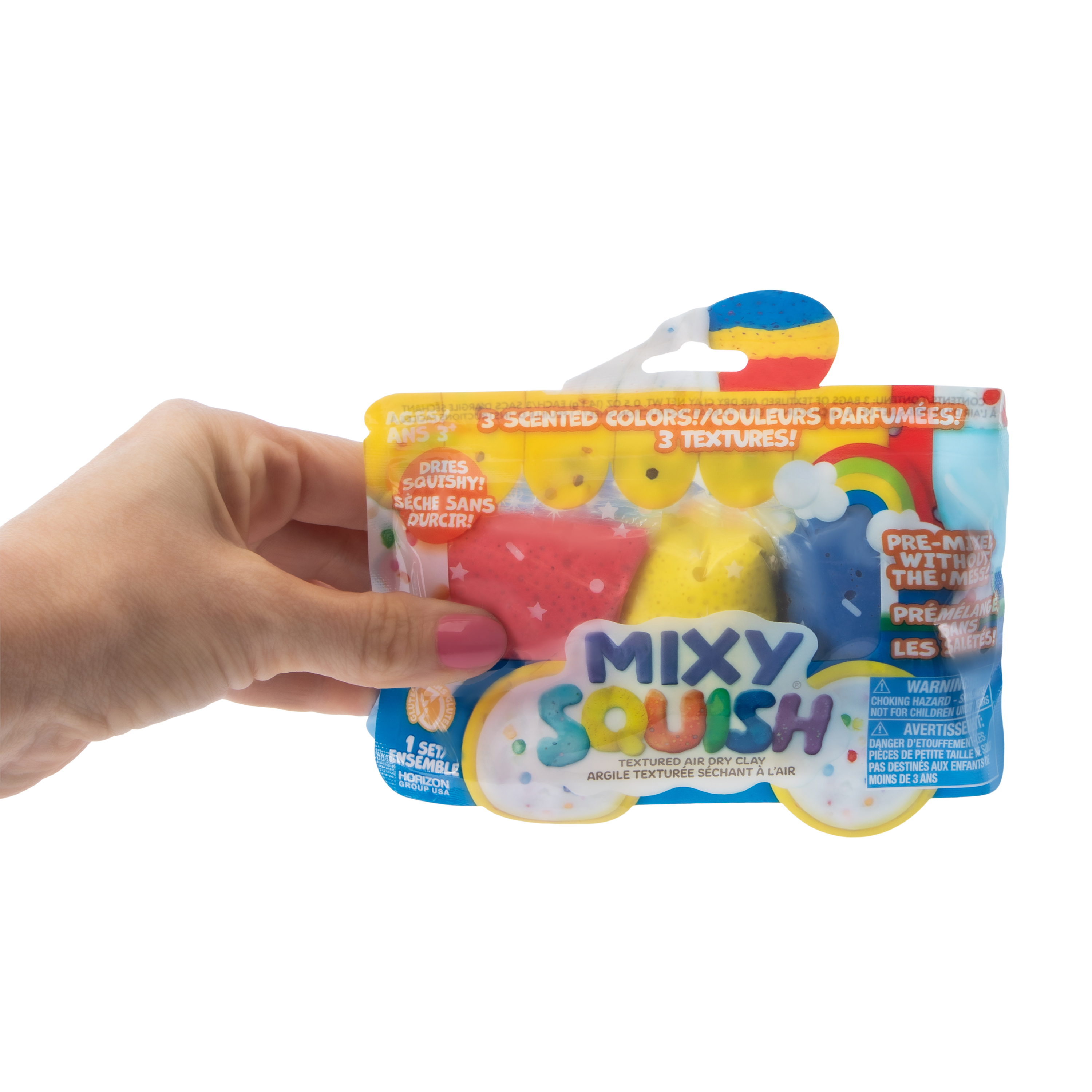 Mixy Squish® Textured Air Dry Clay Set