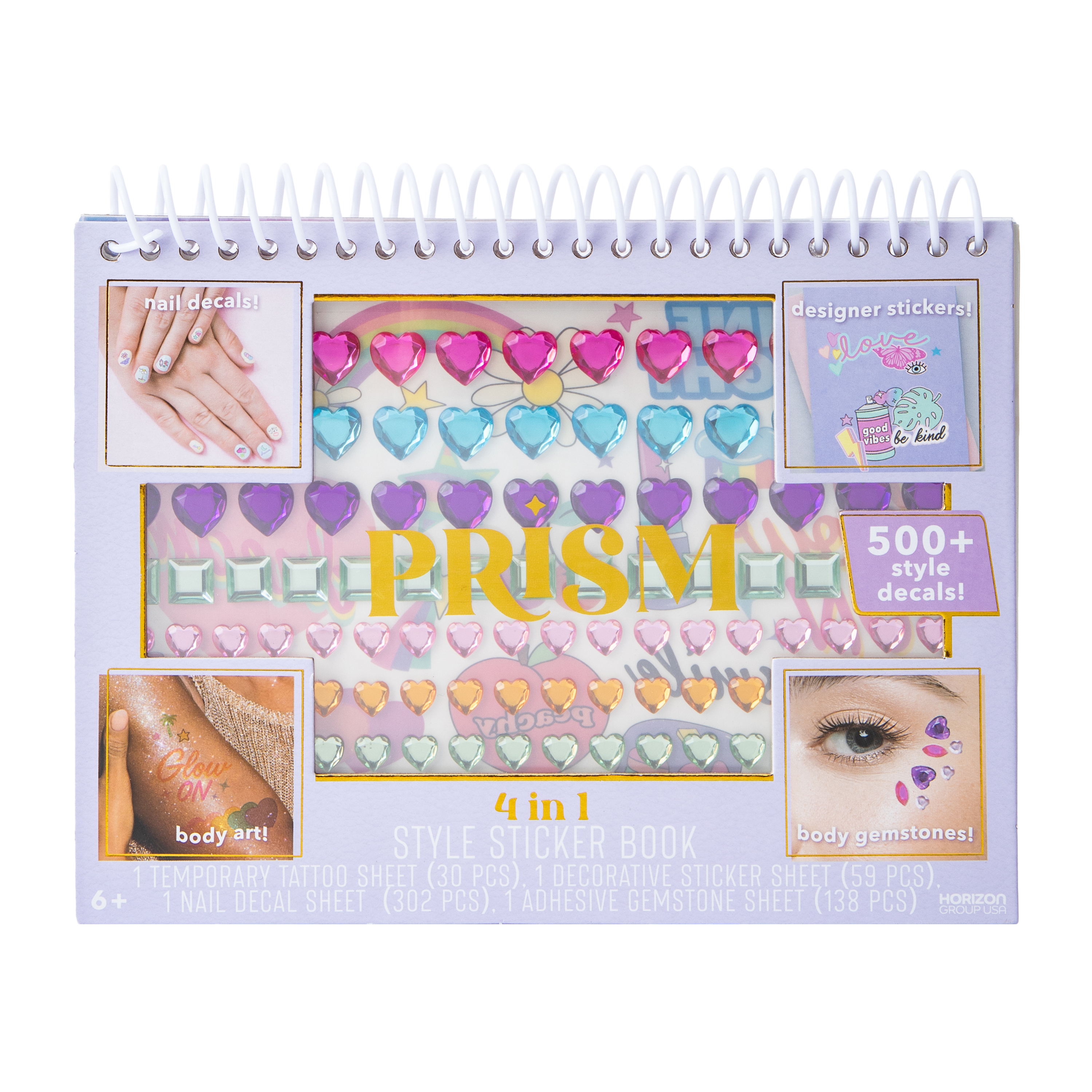 4-In-1 Sticker Style Book