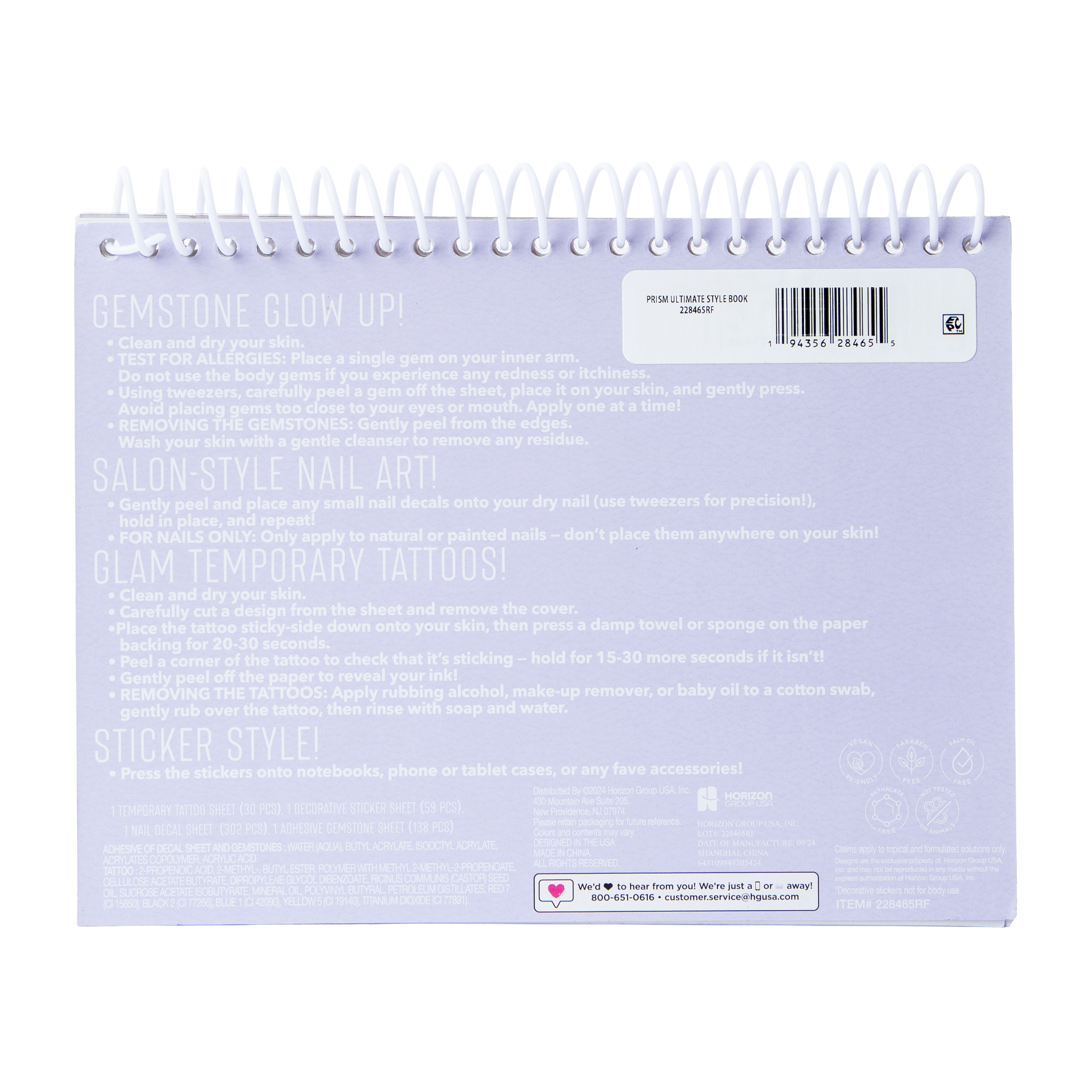 4-In-1 Sticker Style Book