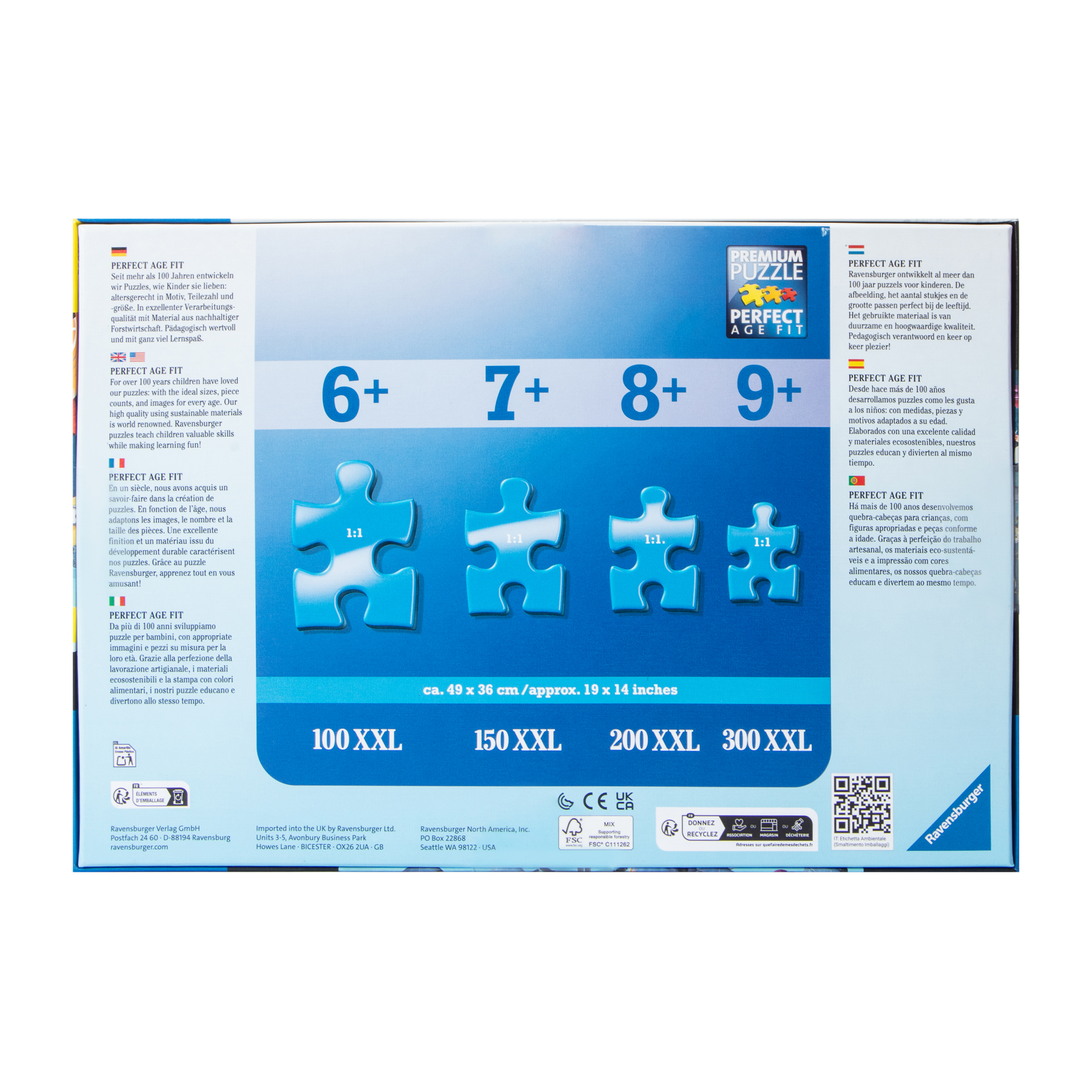 Minions The Rise of Gru Ravensburger® Puzzle 100-Count