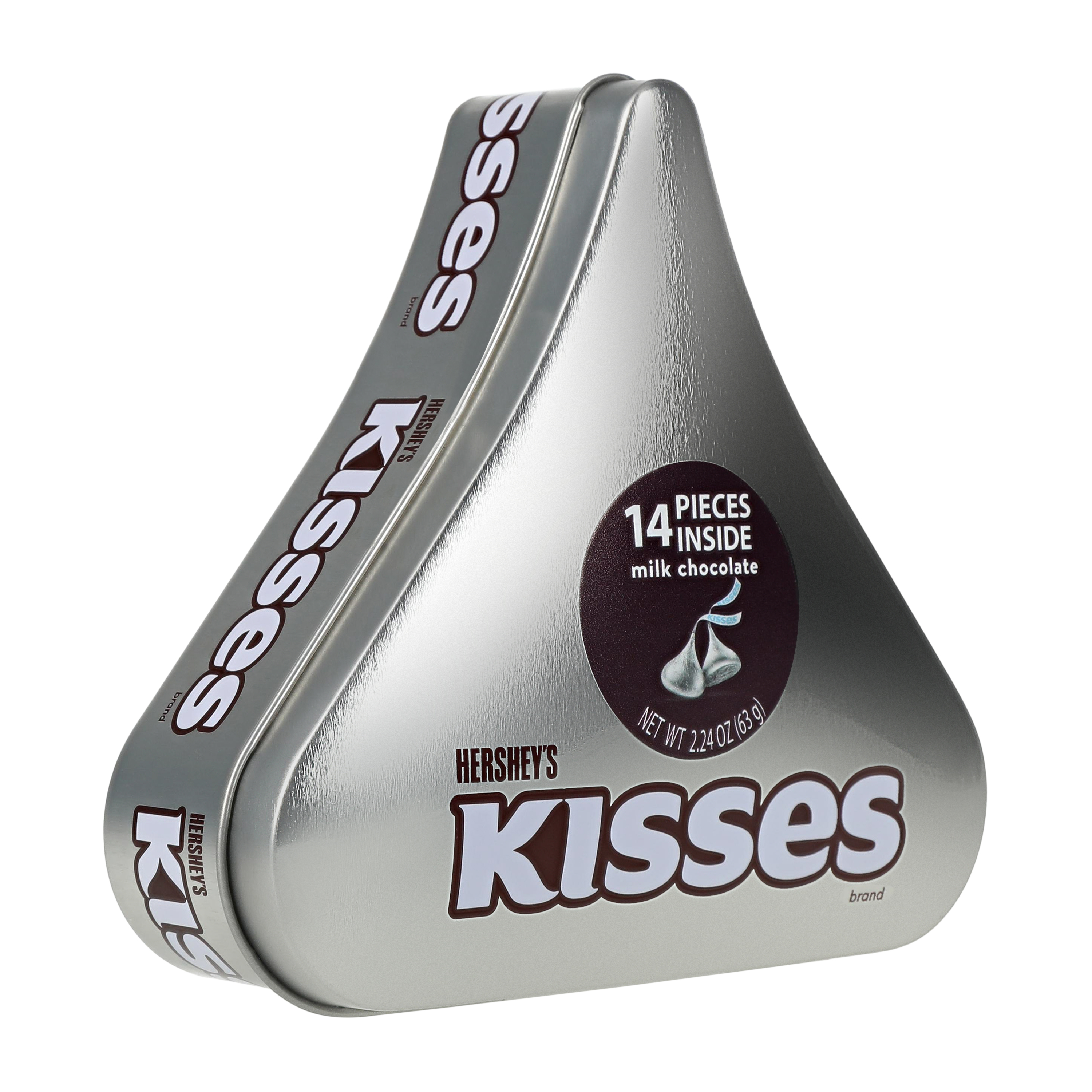 Hershey's Kisses Milk Chocolate Tin 2.2oz