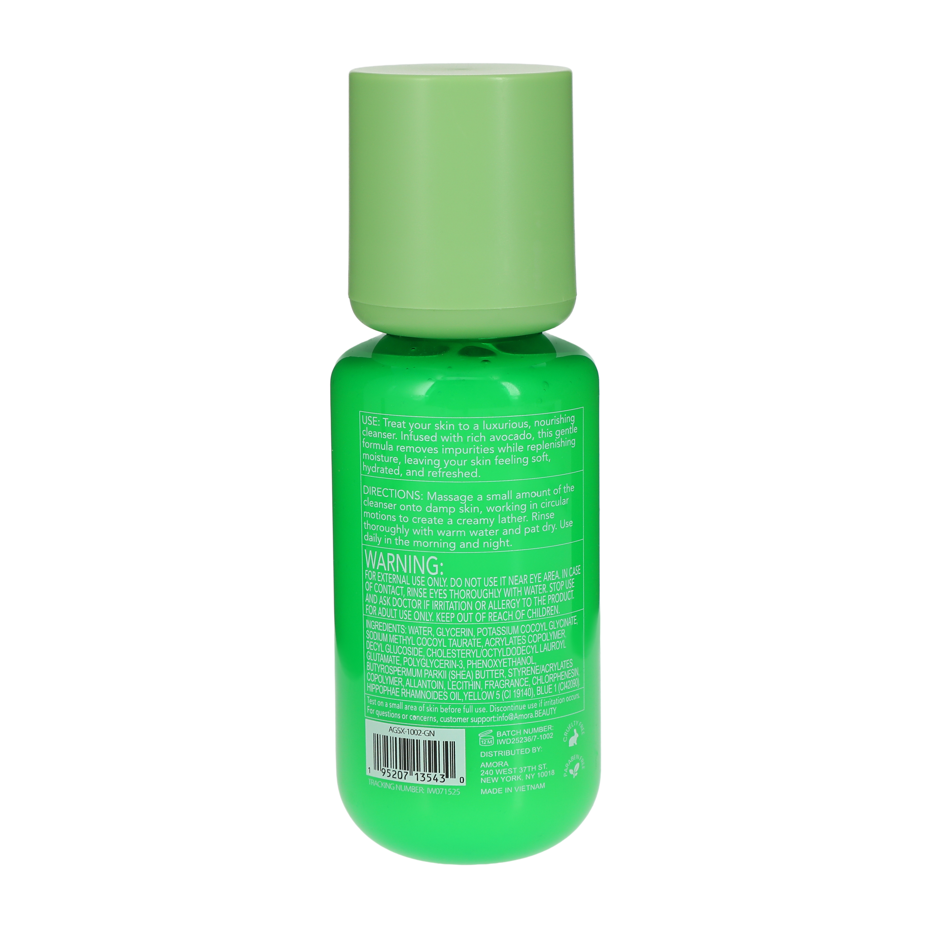Amora Glow Avocado Creamy Cleanser 5.7oz
