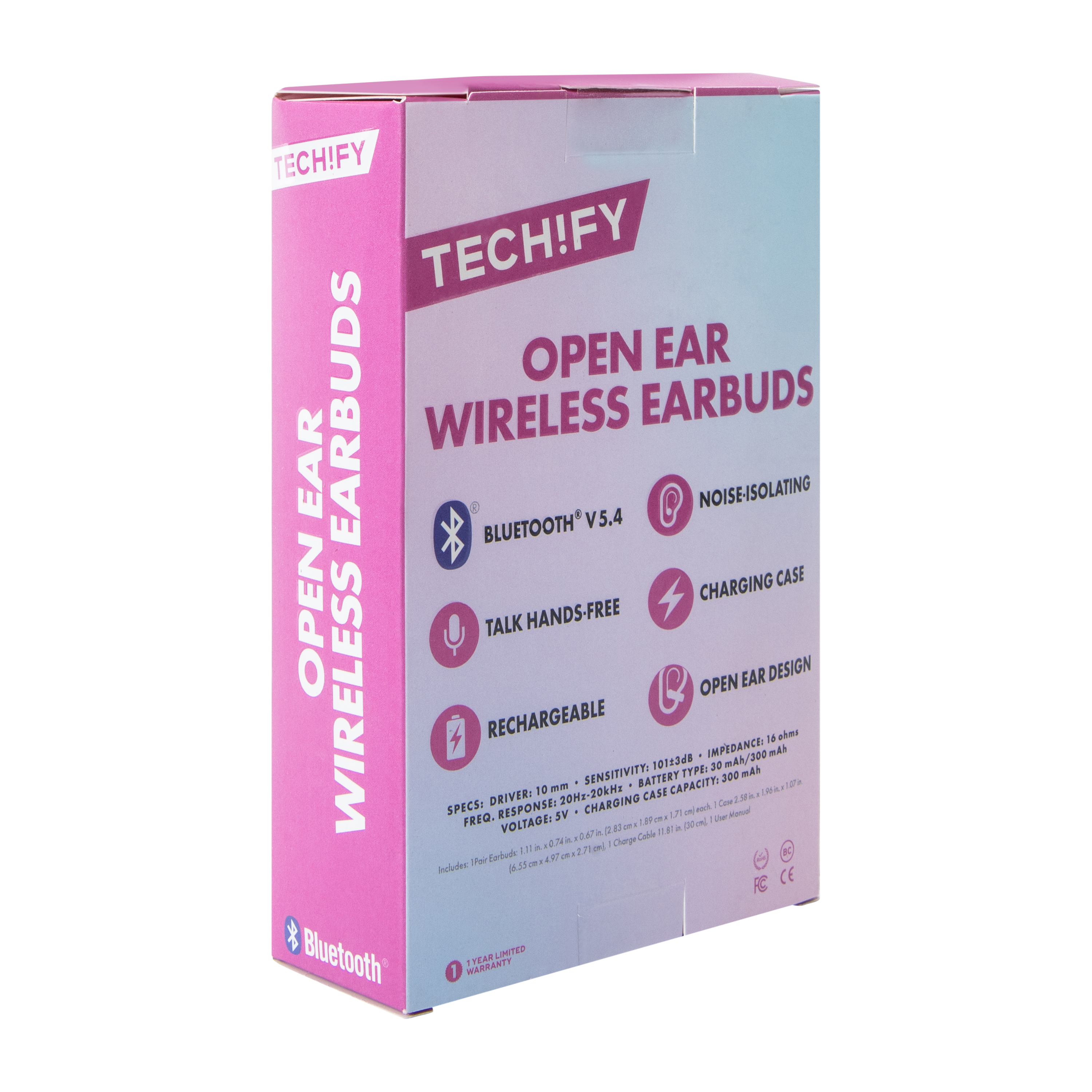 Tech!fy Open Ear Wireless Buds