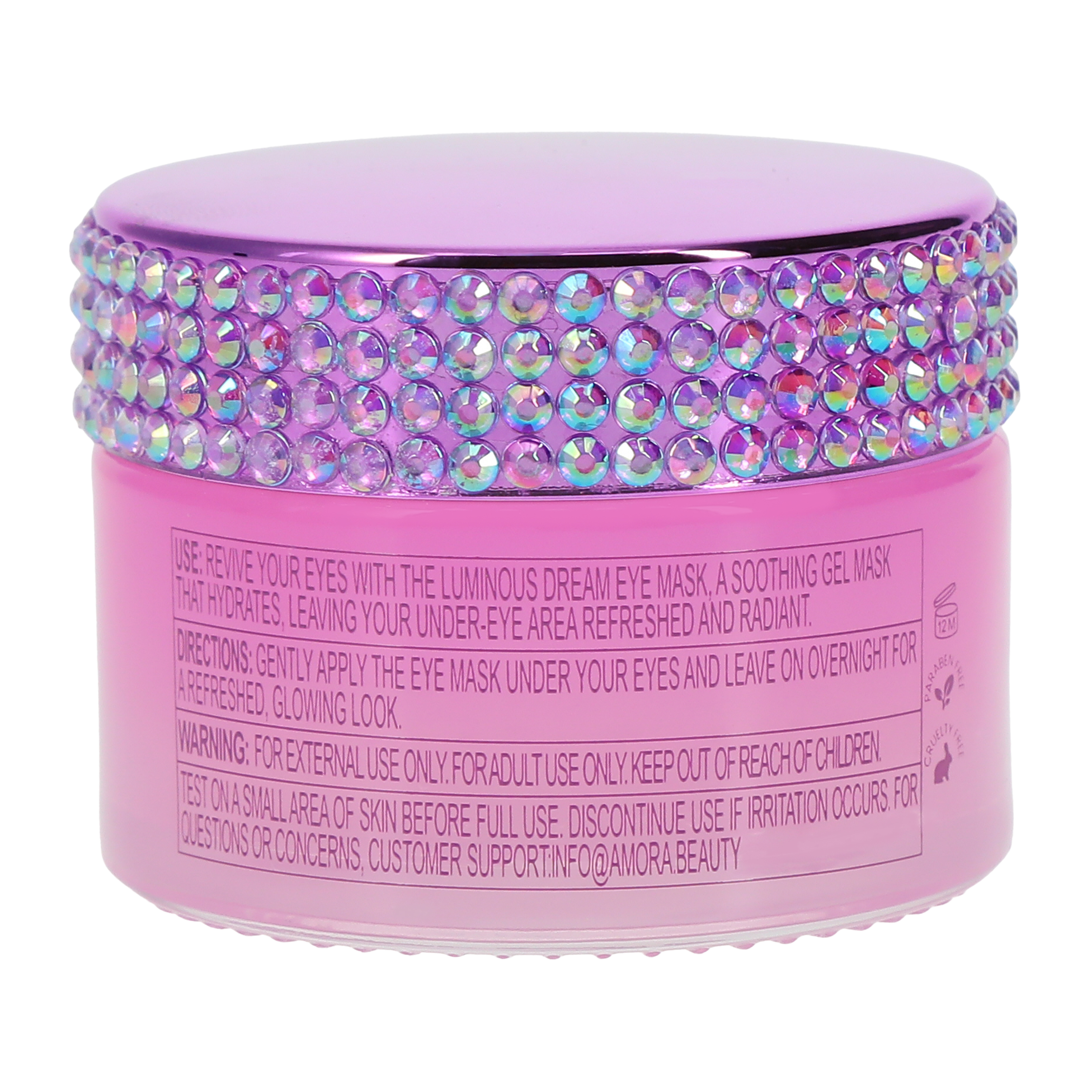 Amora Glow Luminous Dream Eye Mask 1.06oz