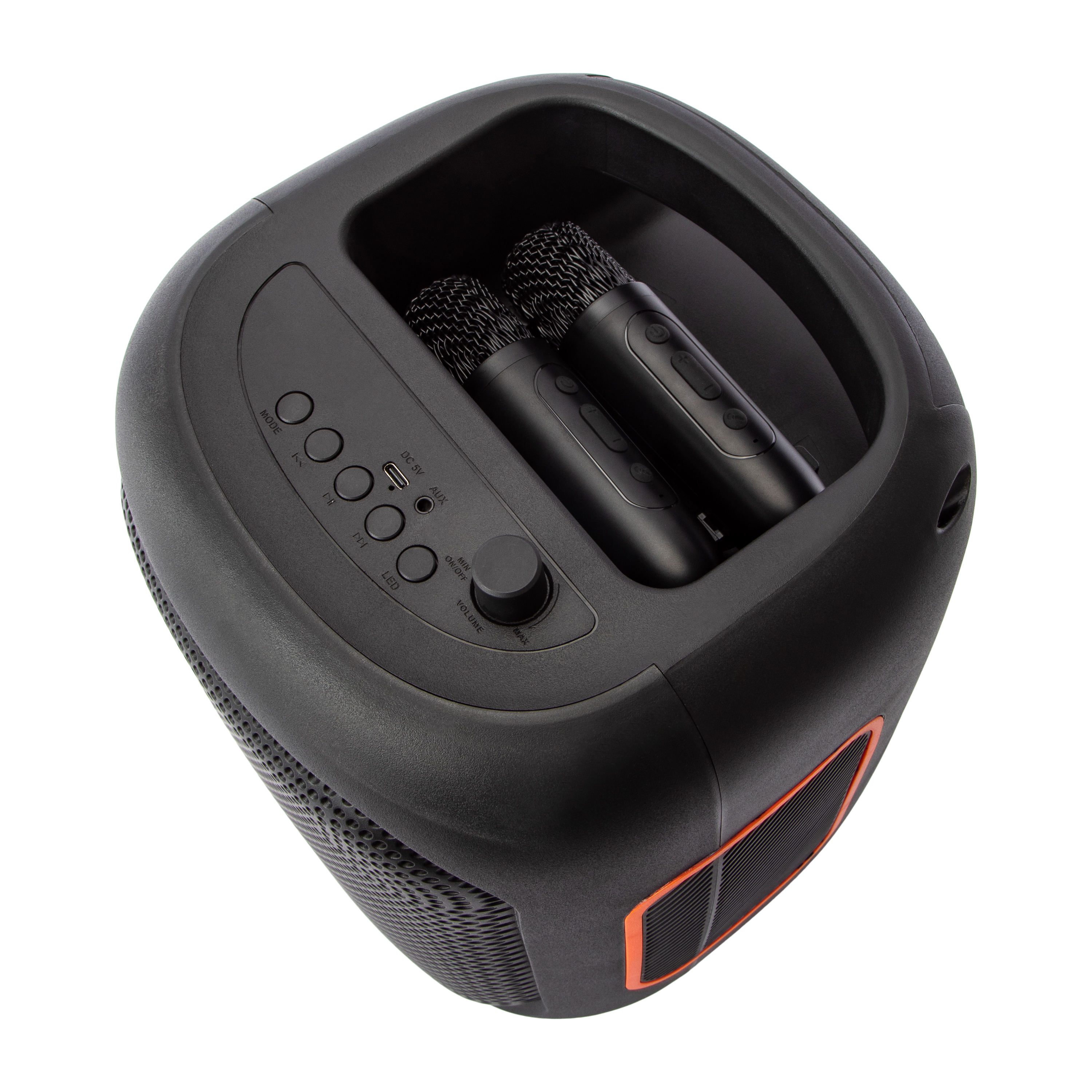 Bass Jaxx™ Karaoke Speaker With Wireless Microphones