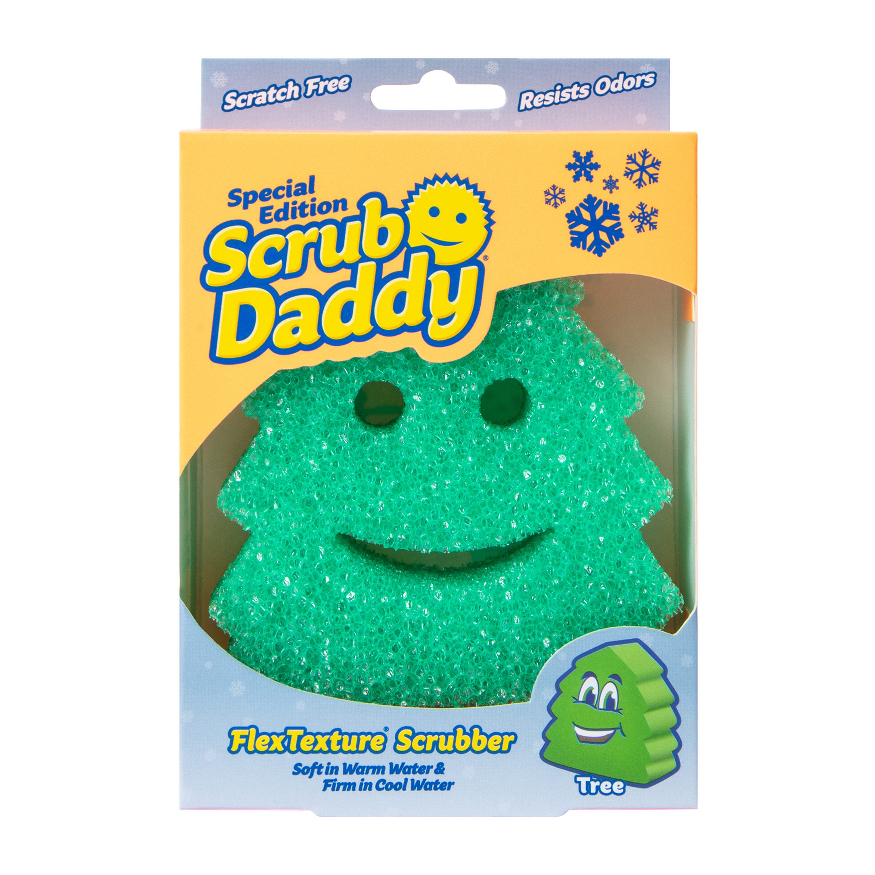 Scrub Daddy® Special Edition Tree FlexTexture® Scrubber