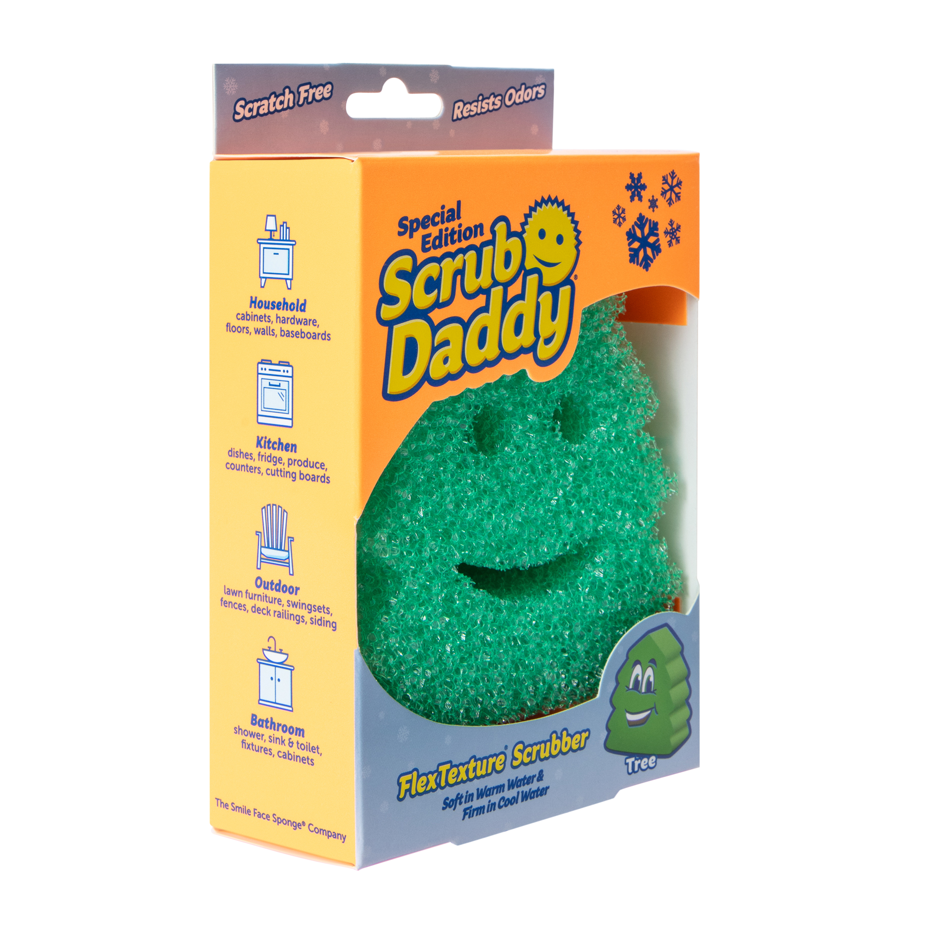 Scrub Daddy® Special Edition Tree FlexTexture® Scrubber