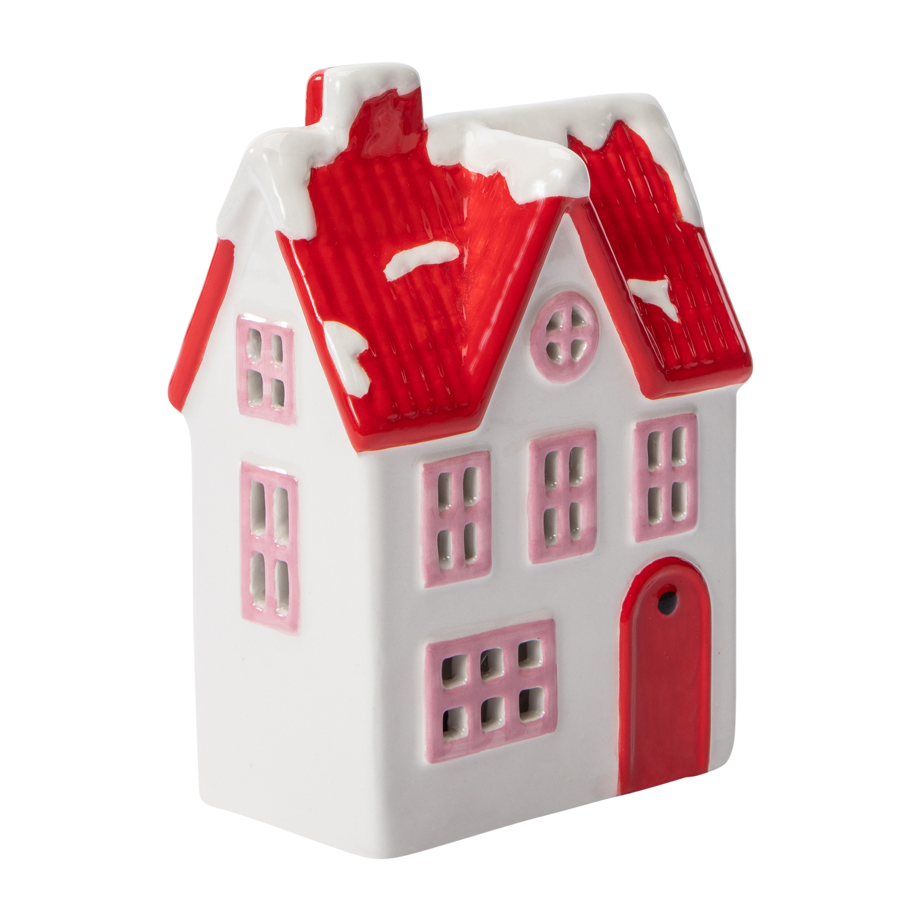 Snow Cool Christmas Ceramic House