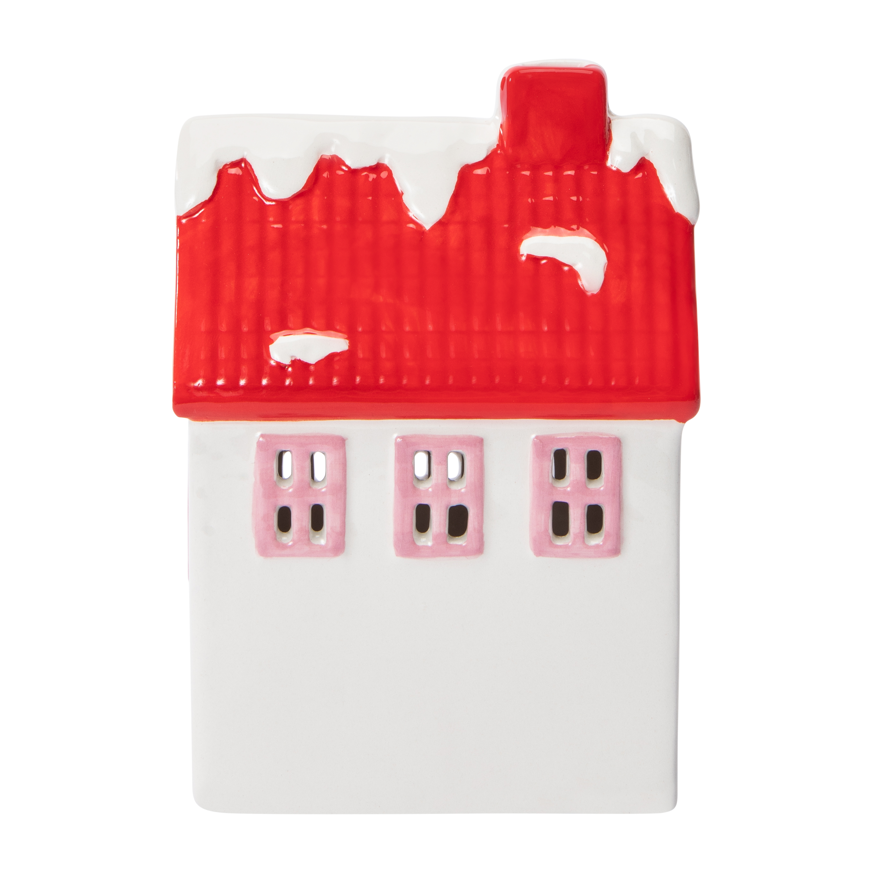 Snow Cool Christmas Ceramic House