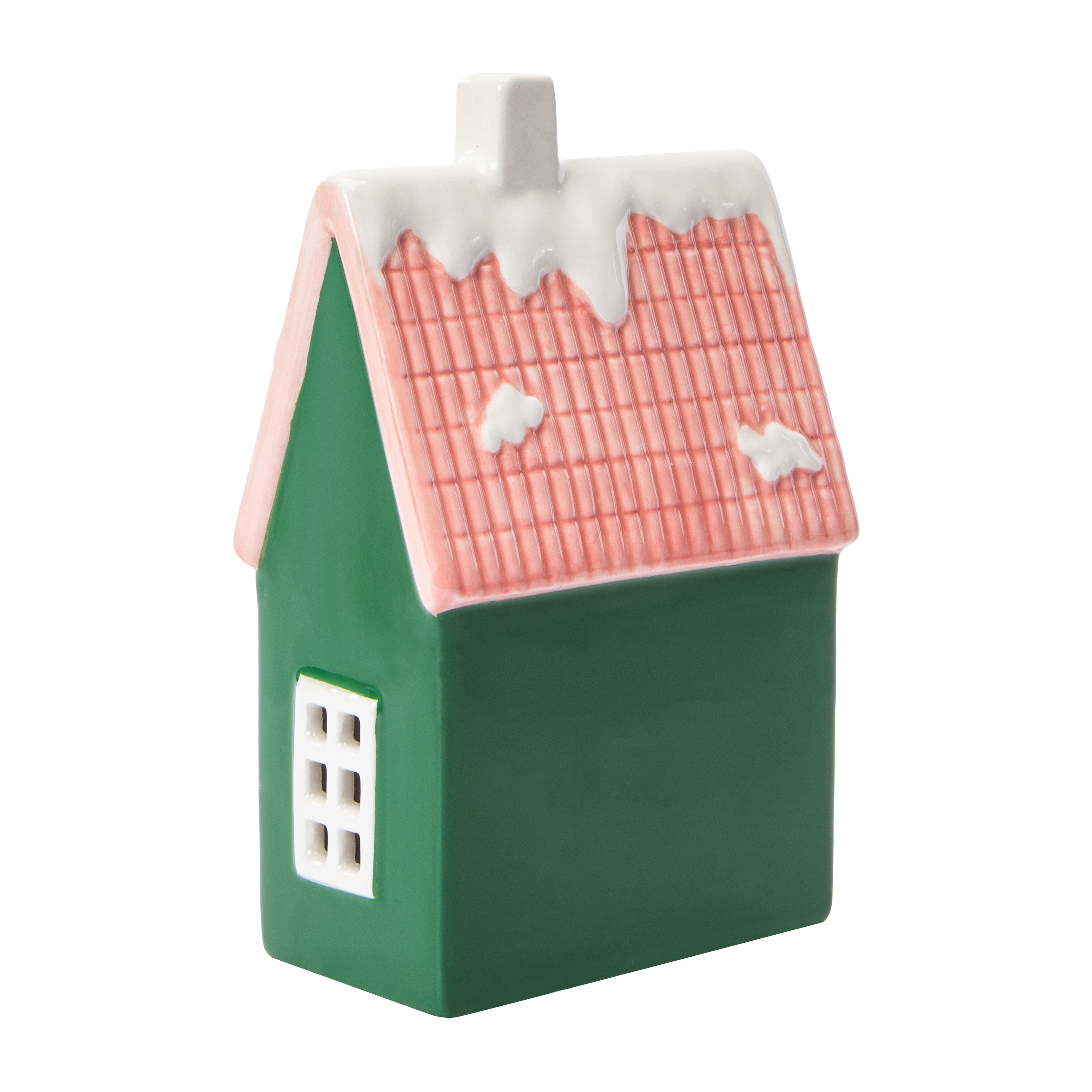 Snow Cool Christmas Ceramic House