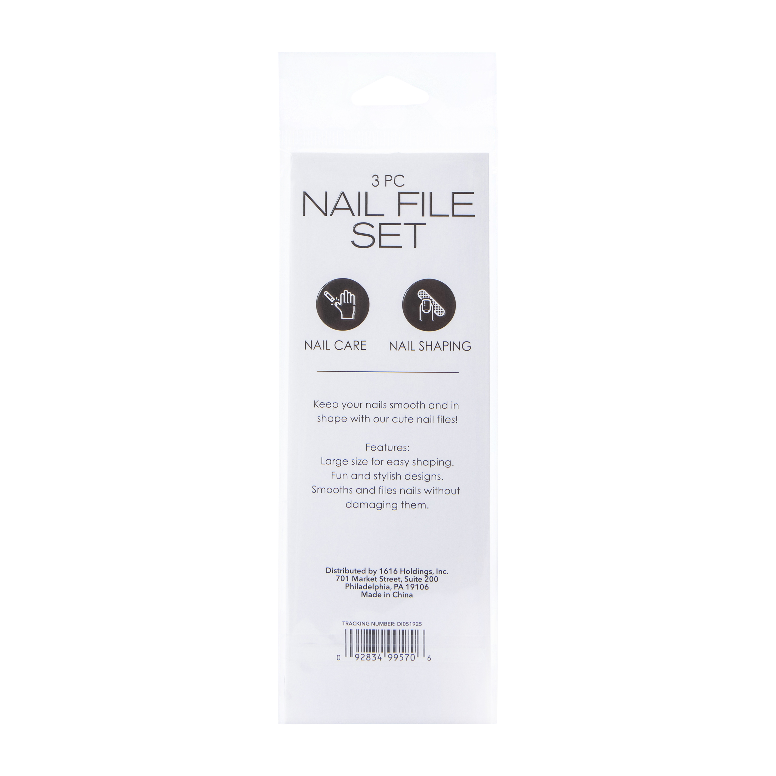 Nail File Set 3-Pack