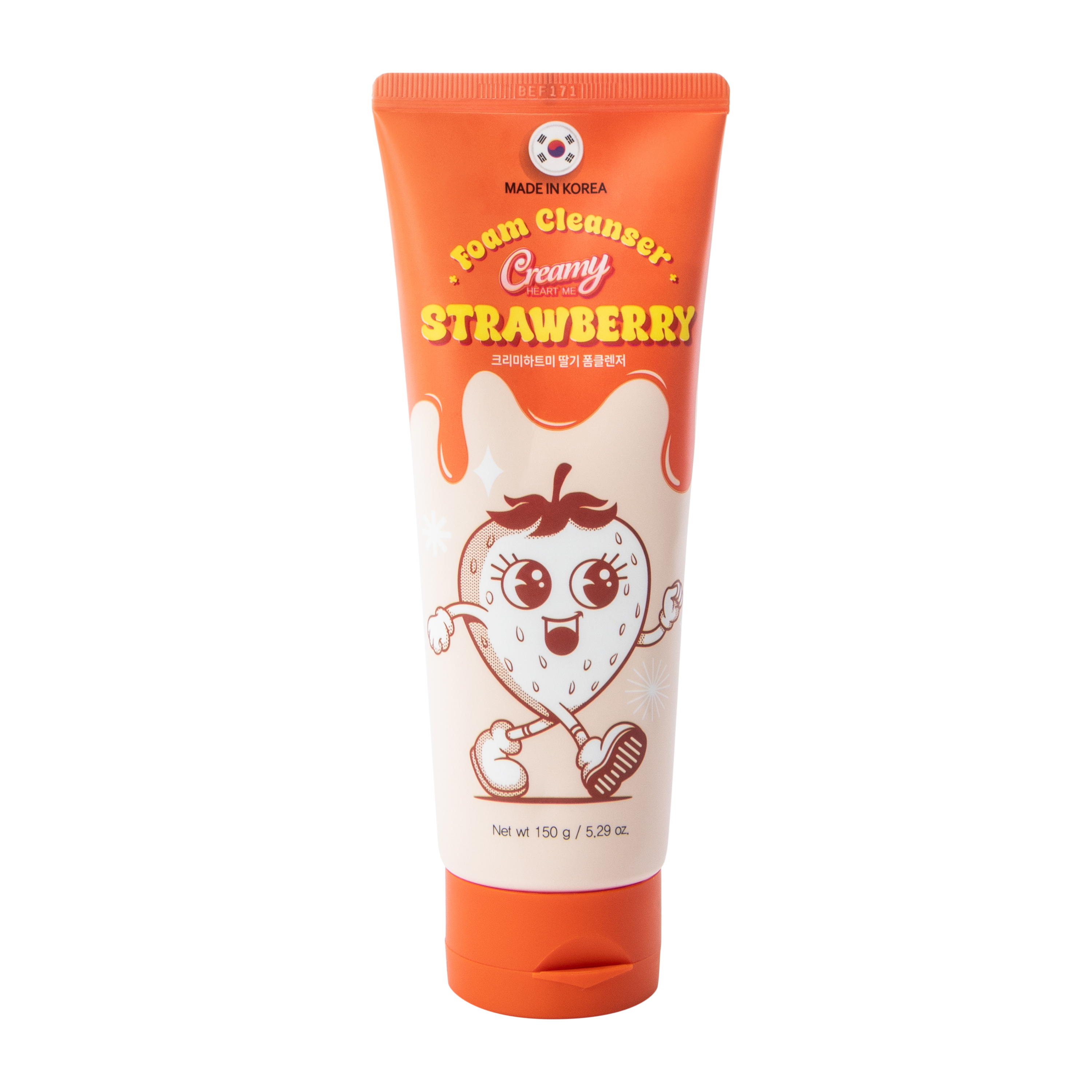 Creamy Heart Me Strawberry Foam Cleanser 5.29oz