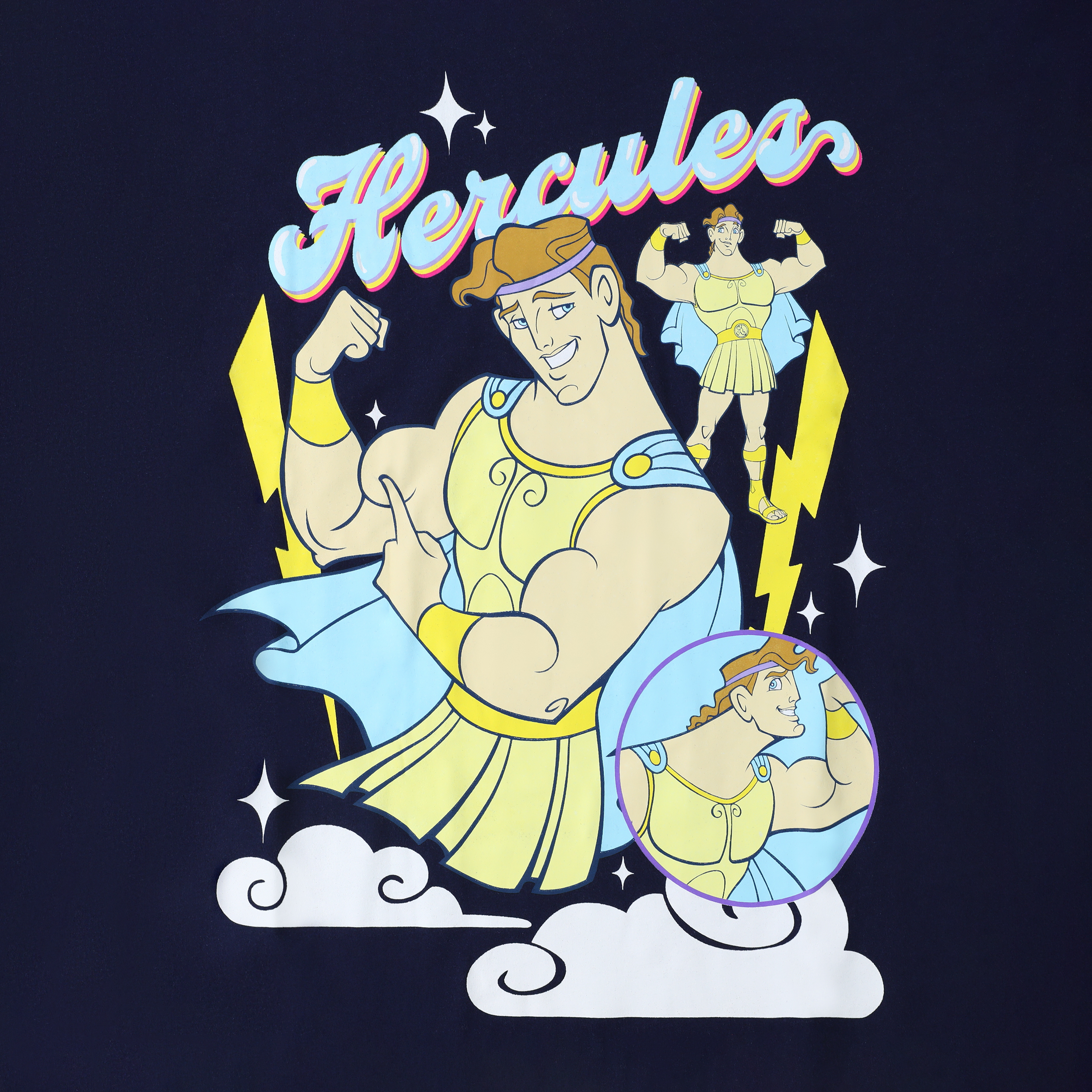 Disney Hercules Flexing Graphic Tee