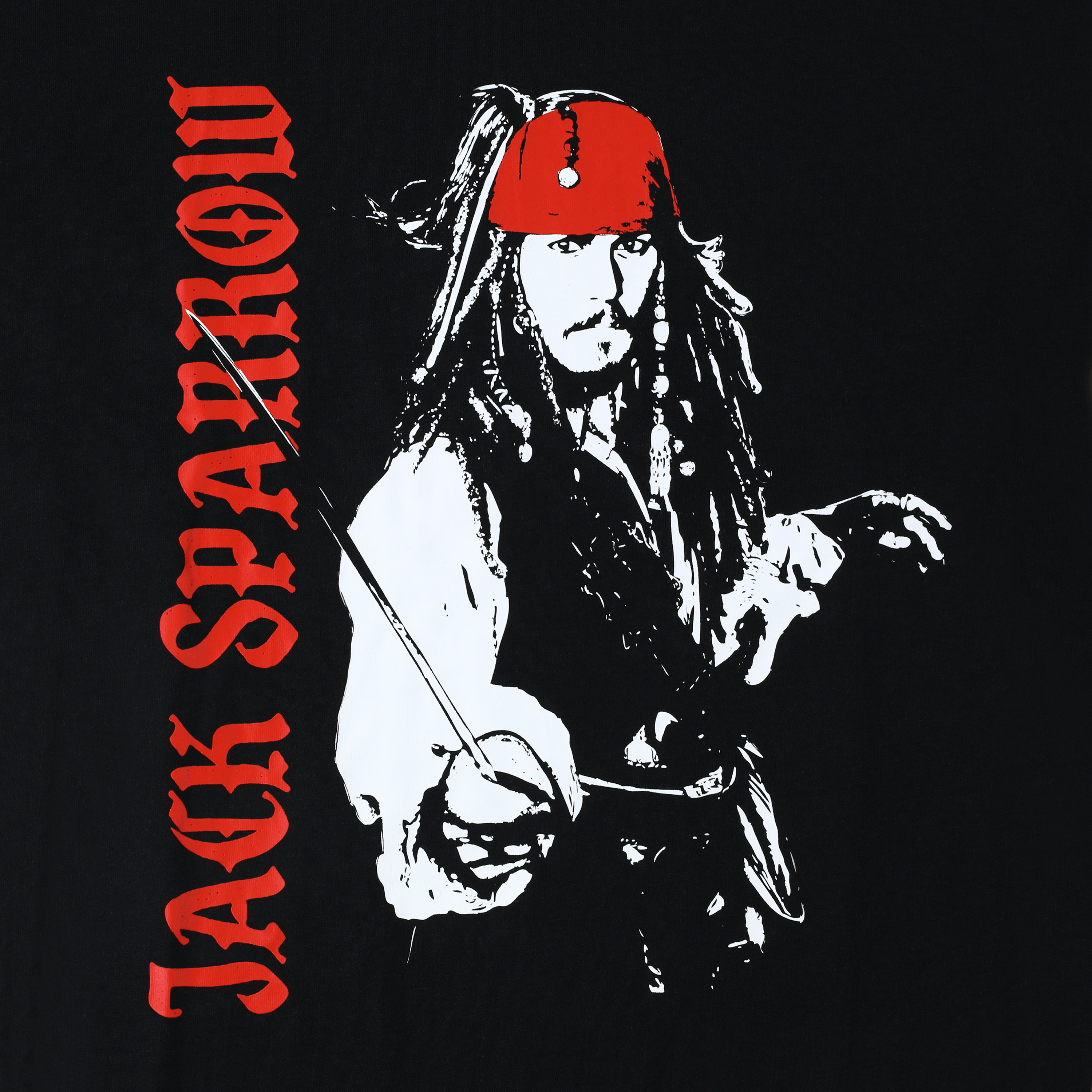 Disney Pirates Of The Caribbean Jack Sparrow Graphic Tee