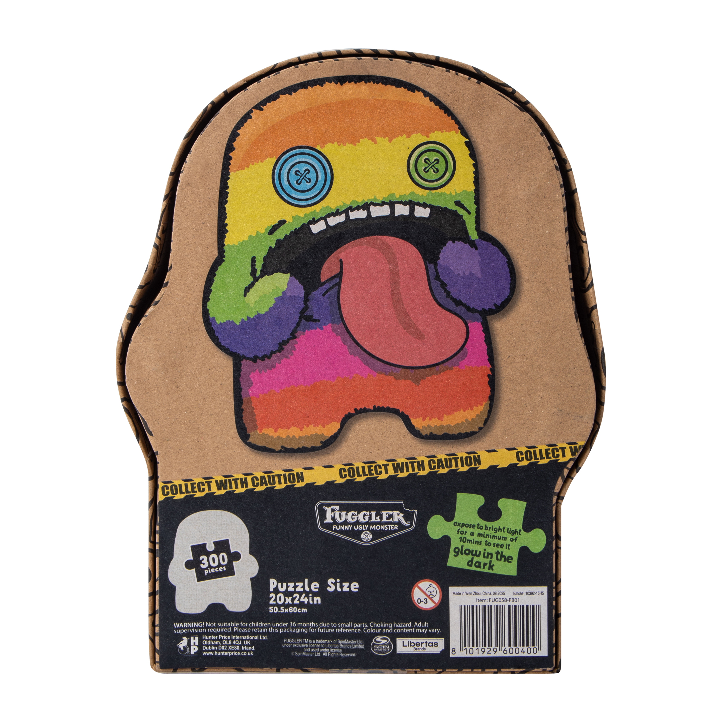 Fuggler™ X-Ray Glow In The Dark Puzzle 300-Pieces