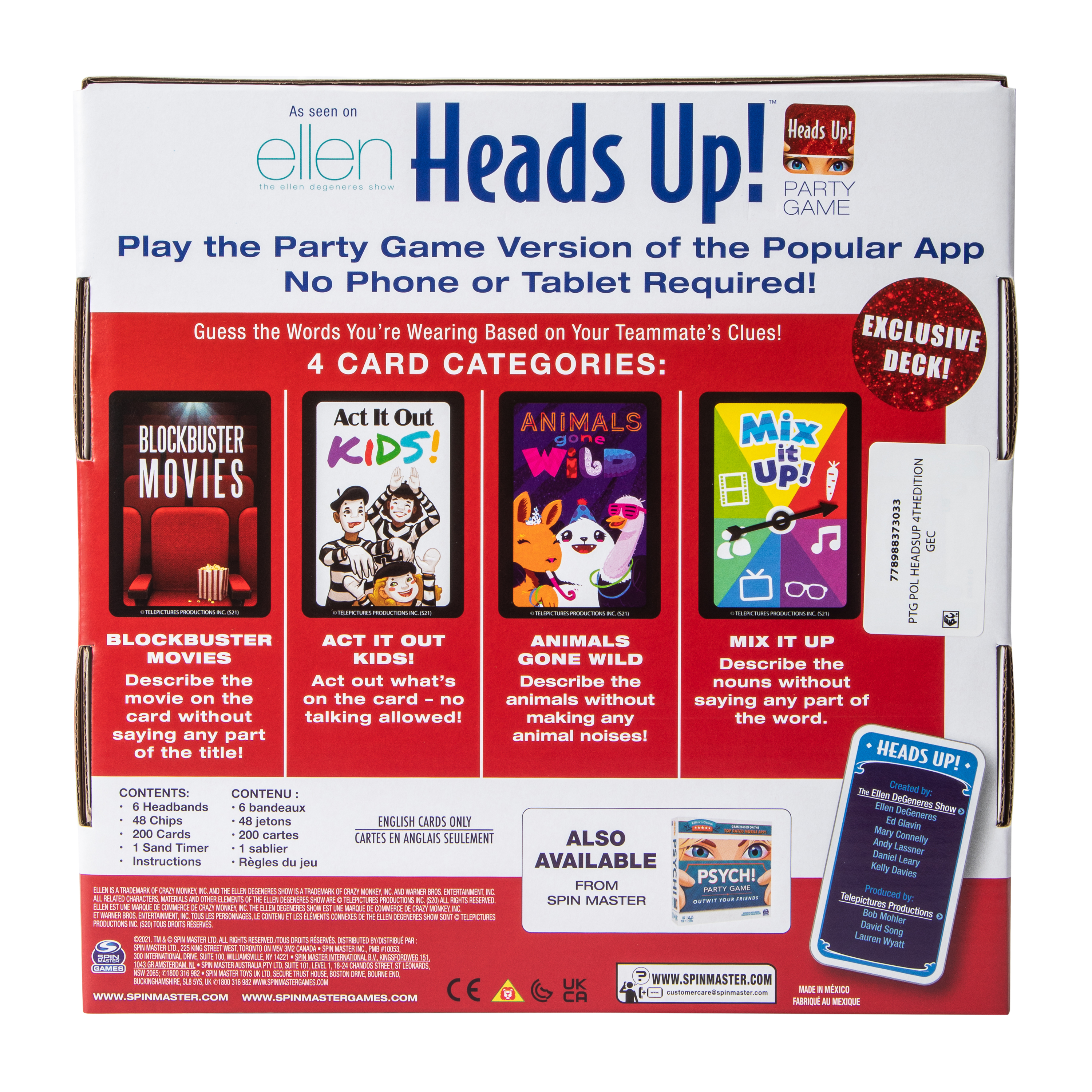 Heads Up! Party Game
