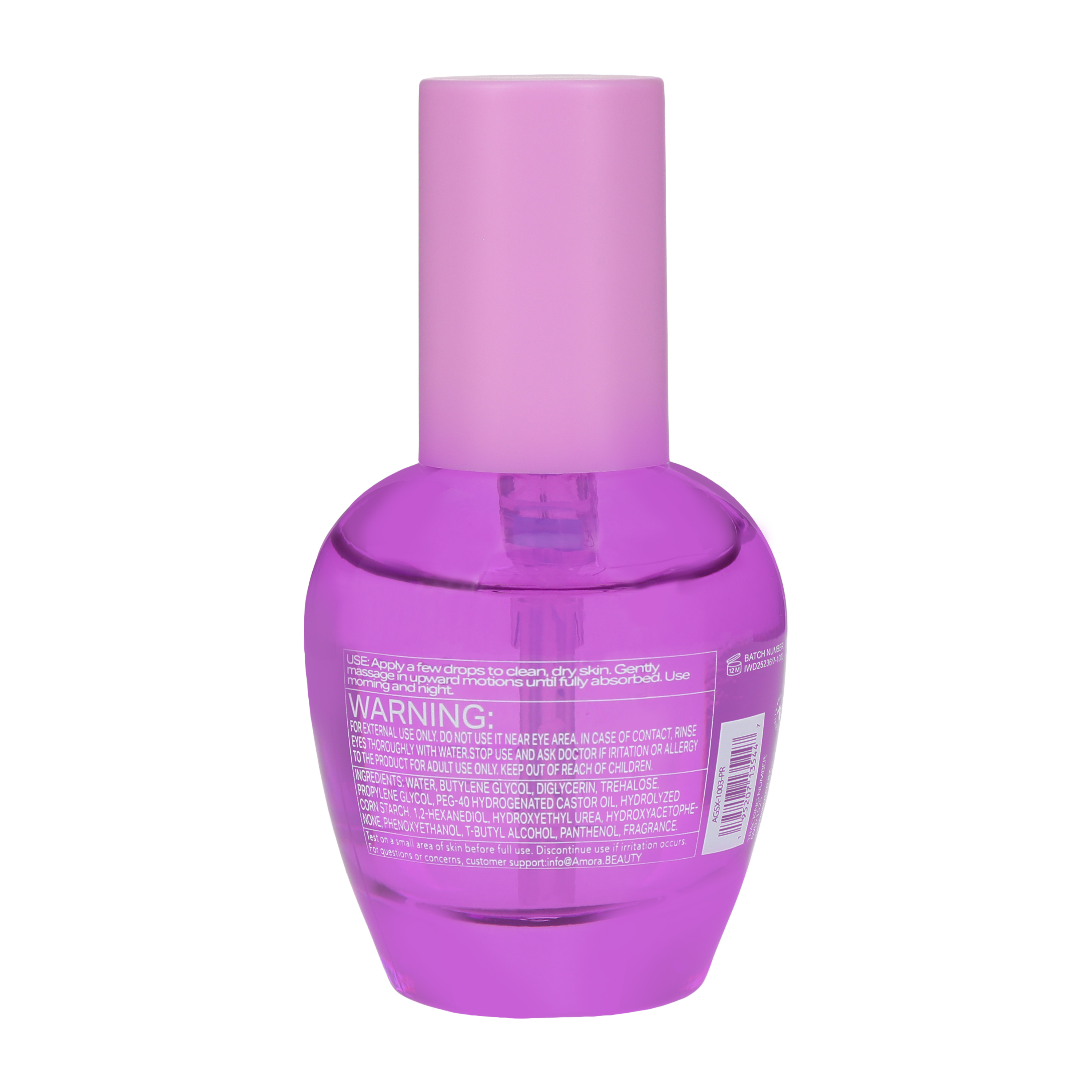 Amora Glow Plum Dewy Hydration Face Serum 1.07oz