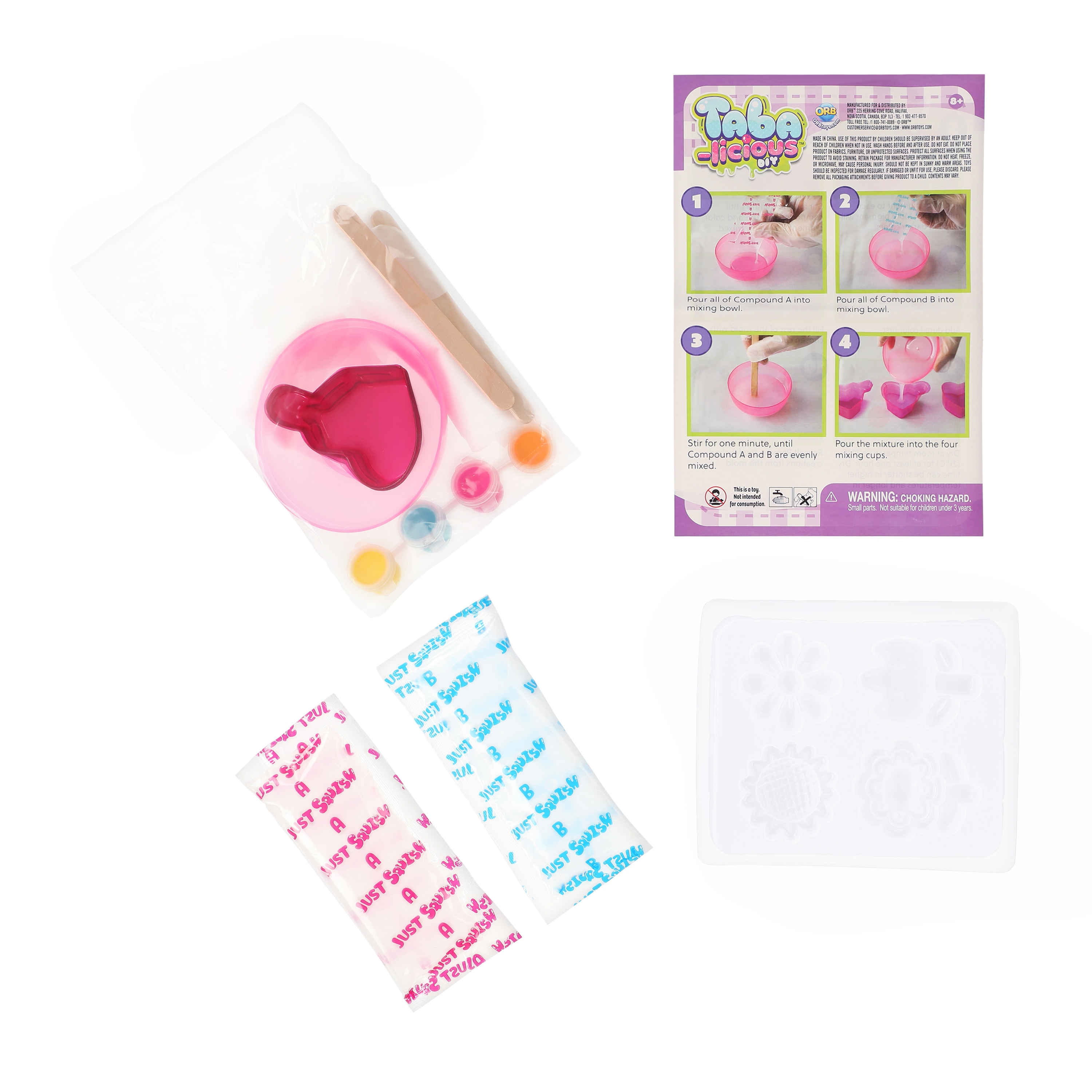 ORB Curiosities™  Taba-Licious DIY Flowers Set