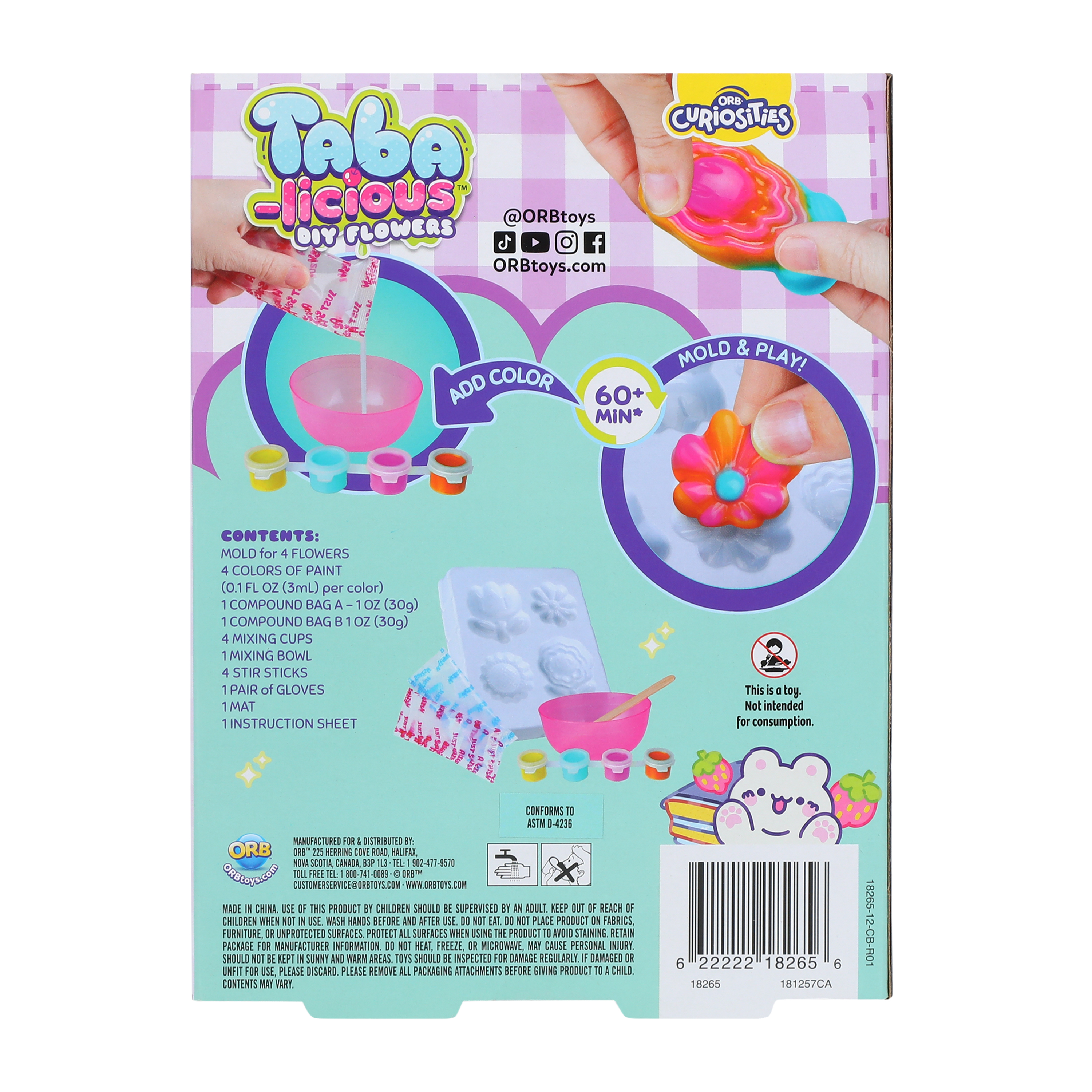 ORB Curiosities™  Taba-Licious DIY Flowers Set