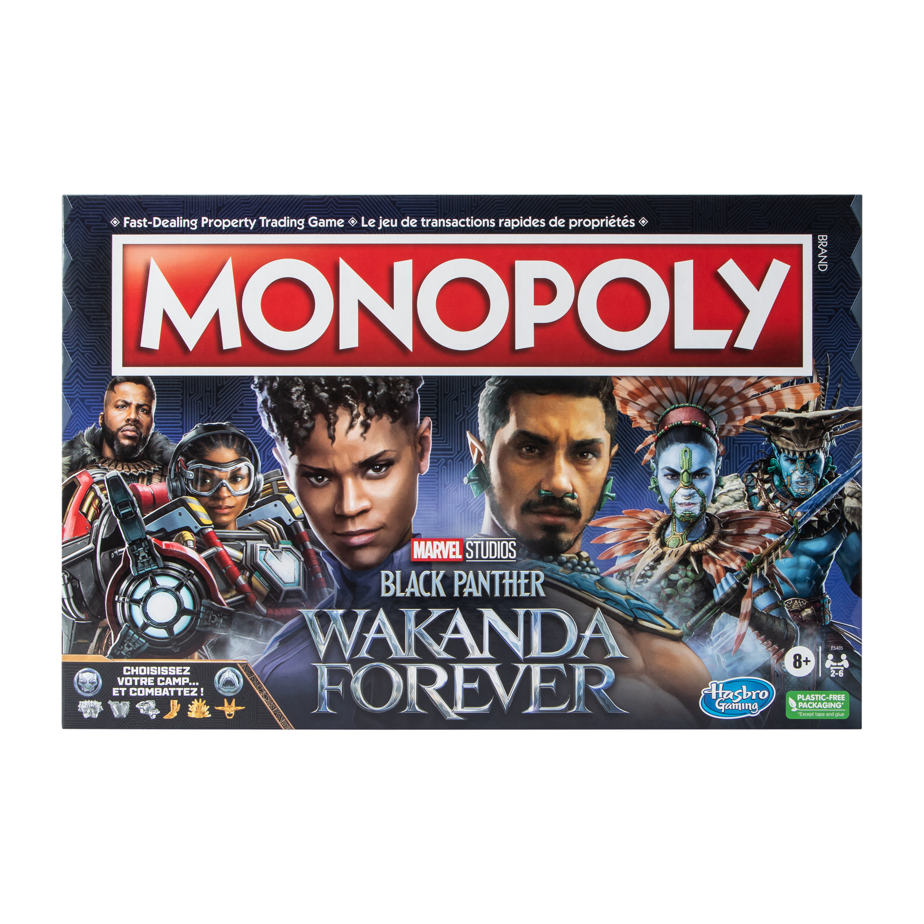 Monopoly Marvel Black Panther Wakanda Forever Edition Game