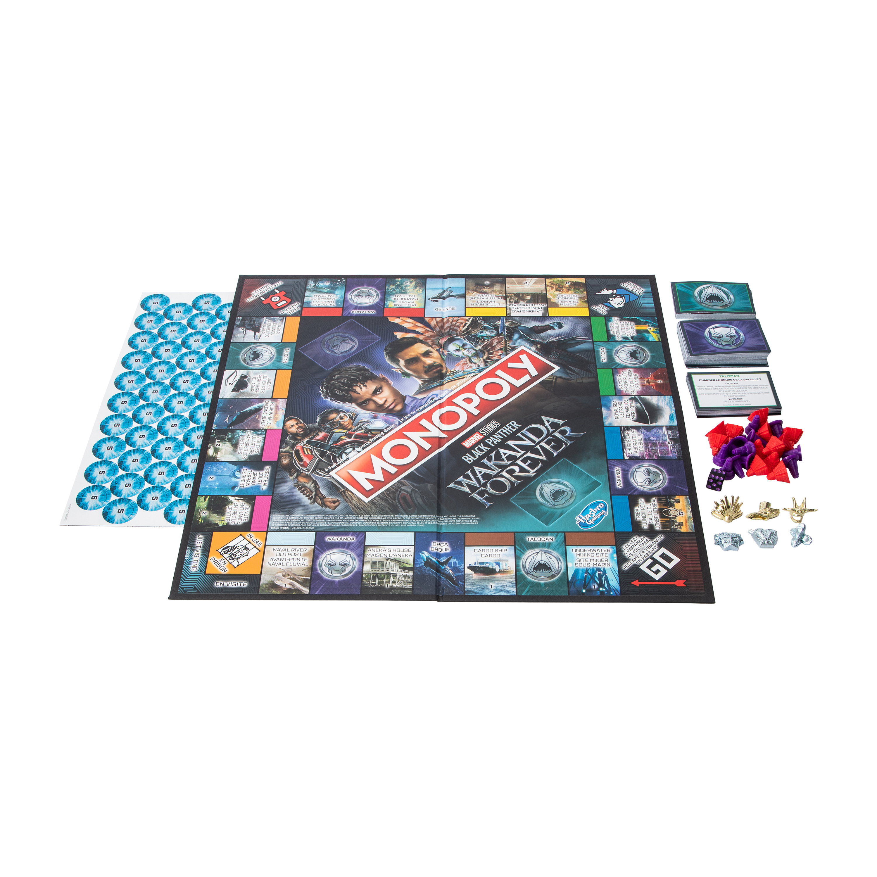 Monopoly Marvel Black Panther Wakanda Forever Edition Game