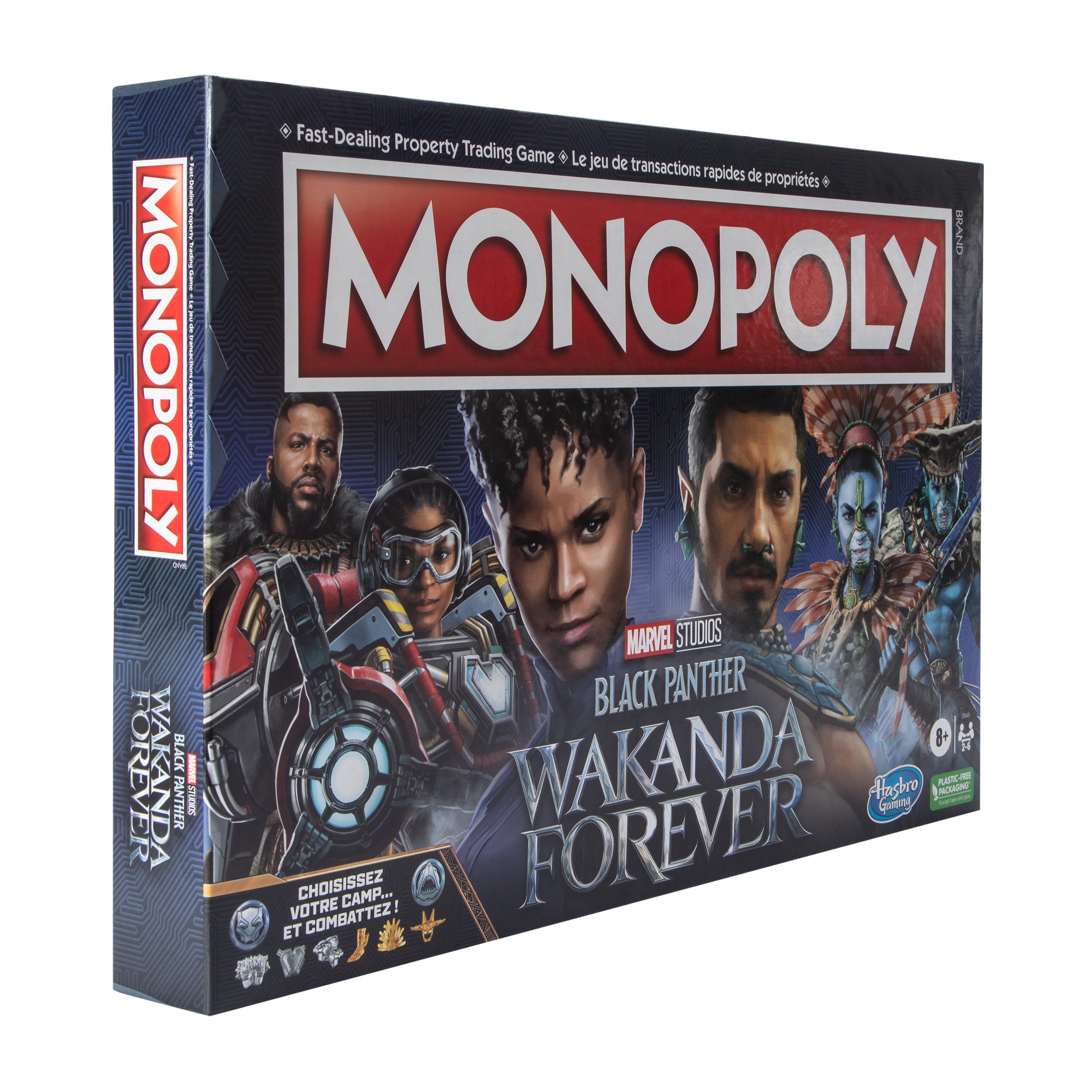 Monopoly Marvel Black Panther Wakanda Forever Edition Game