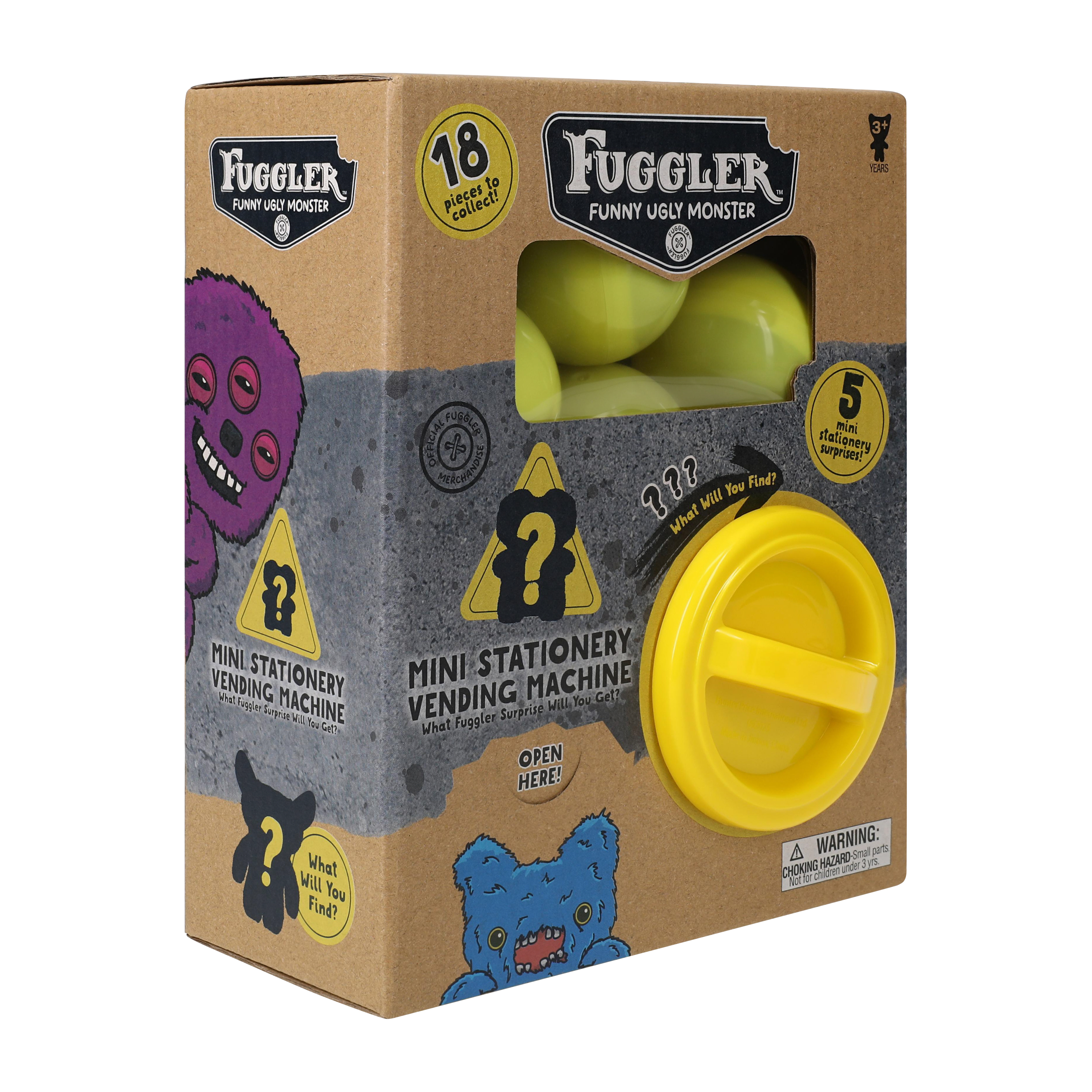 Fuggler™ Mini Stationery Vending Machine Set (Styles May Vary)