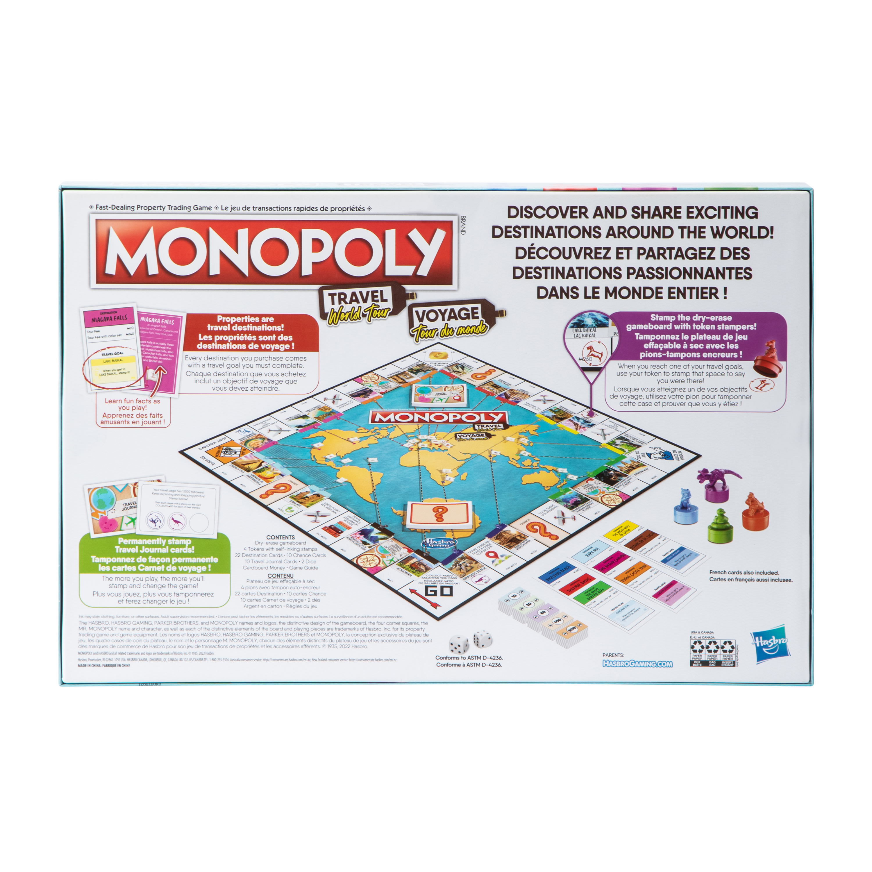 Monopoly Travel World Tour Edition Game