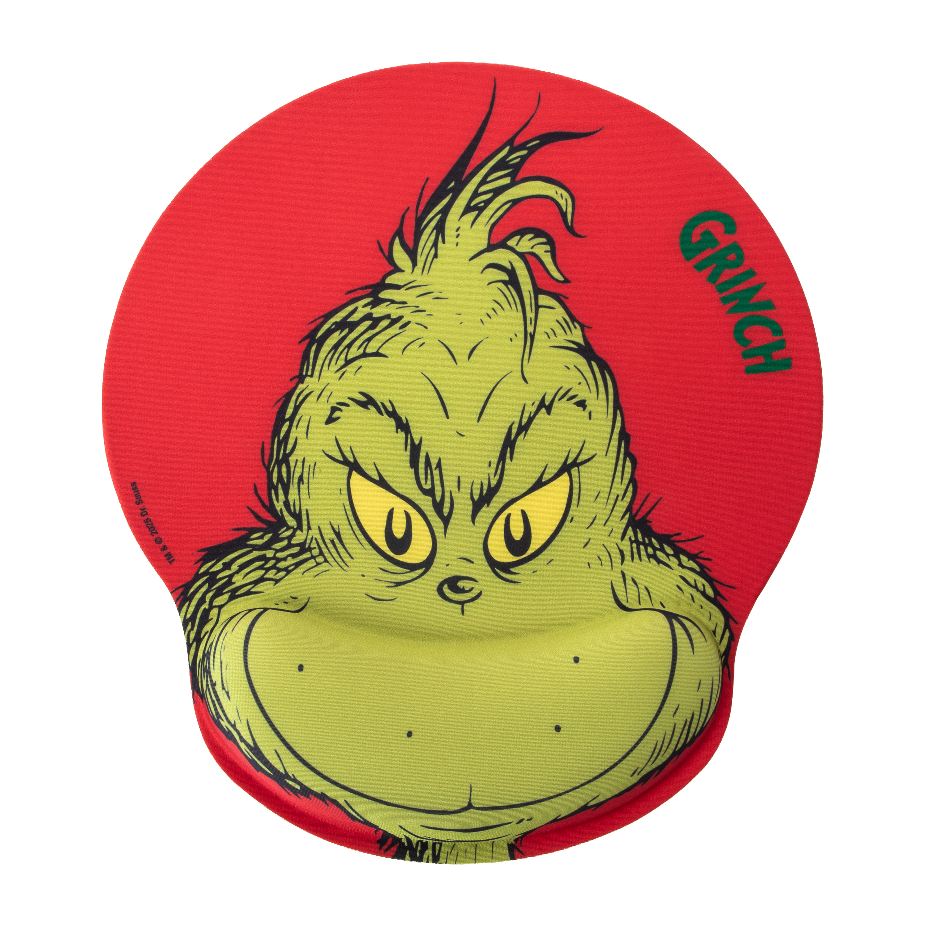 Licensed Mouse Pad With Wrist Rest 10inx9in